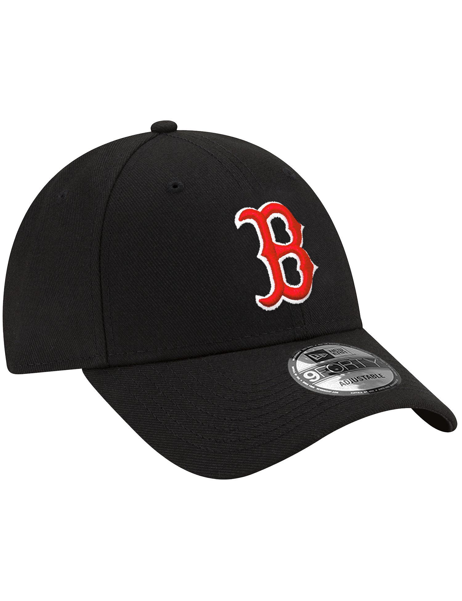 New Era Caps Boston Red Sox New Era MLB Team 9FORTY Strapback Hat - Black
