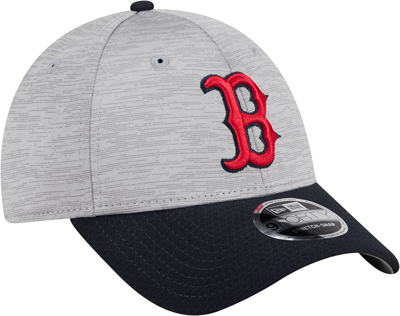 New Era Caps Boston Red Sox New Era MLB Team Active Digi-Tech 9FORTY Snapback Hat - Graphite Grey