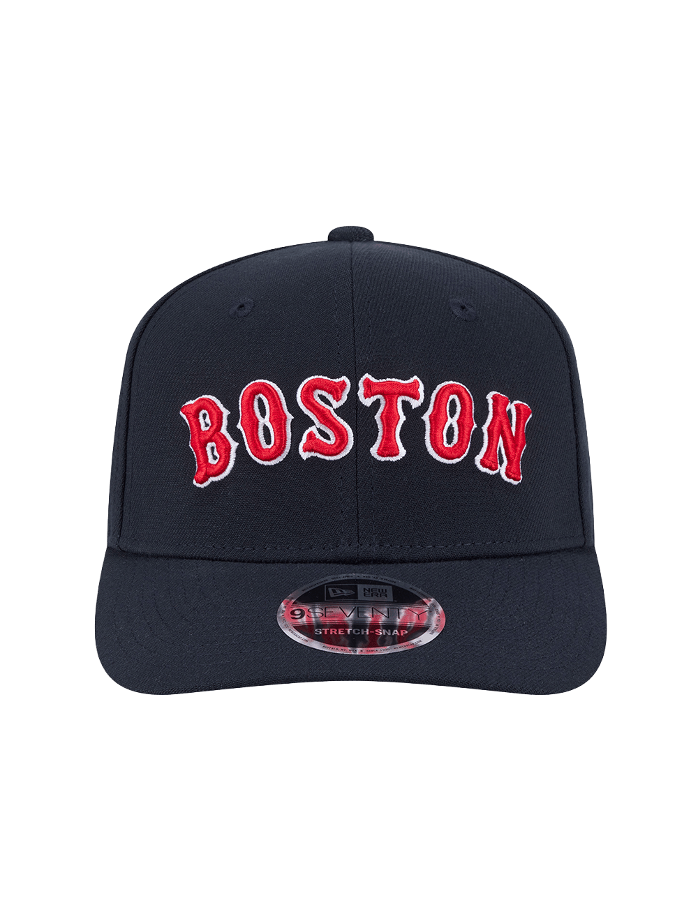 New Era Caps OSFA Boston Red Sox New Era MLB Wordmark 9SEVENTY Stretch-Snapback Hat - Navy