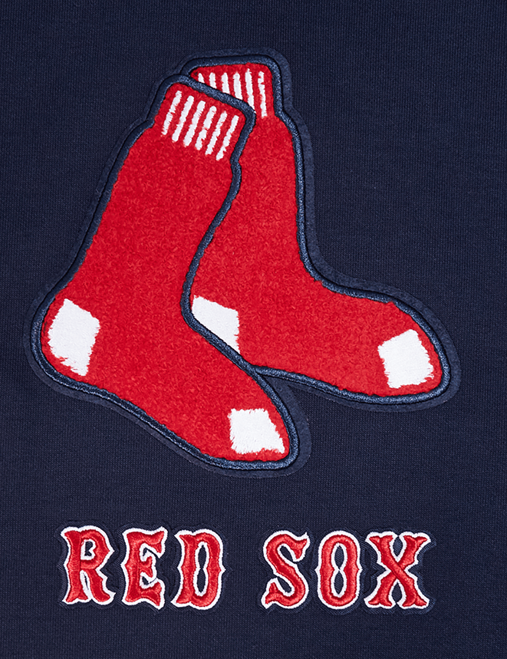 Pro Standard Jumpers Boston Red Sox Pro Standard MLB Team Chenille Flex Hoodie Jumper - Navy