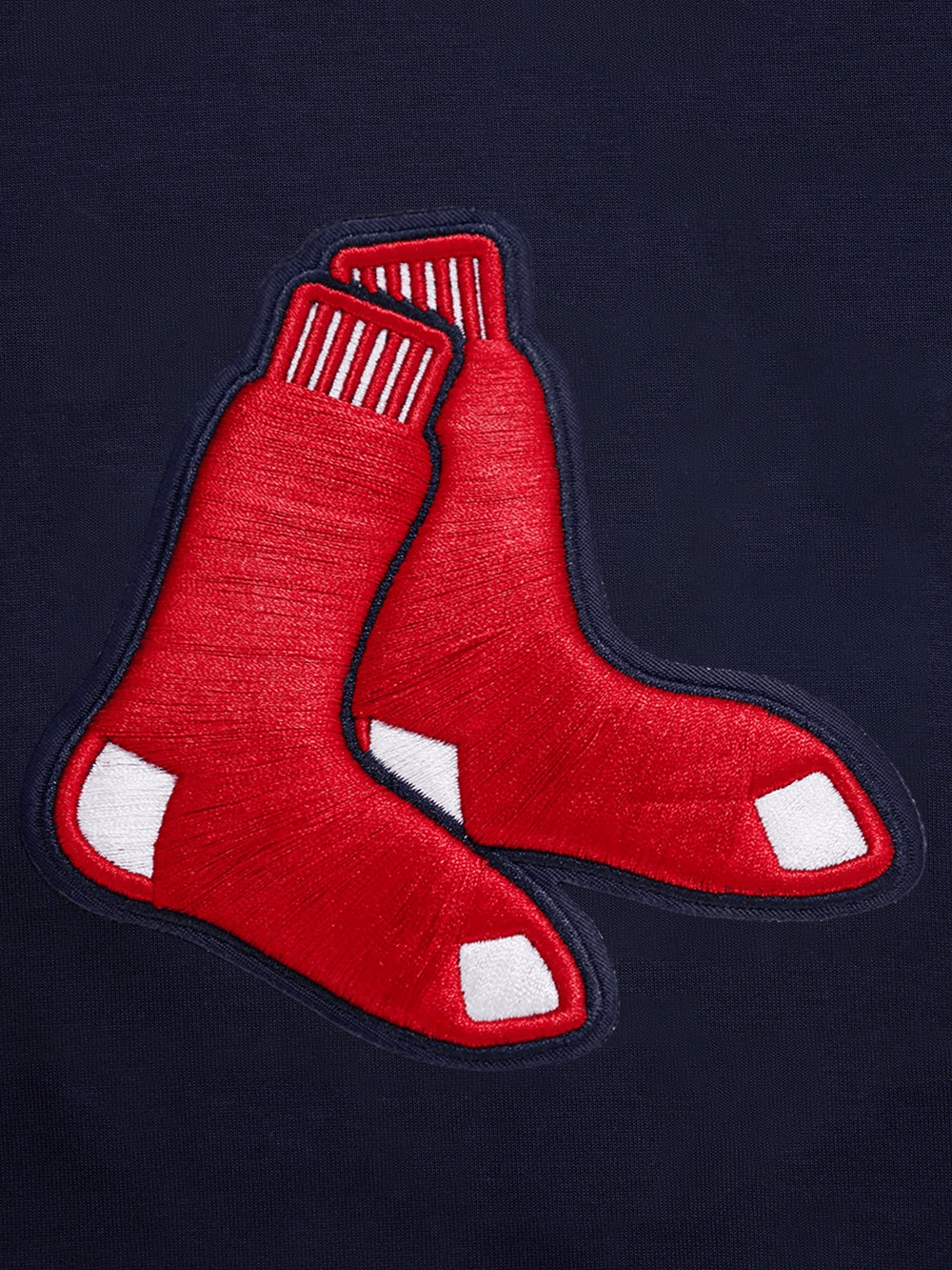 Pro Standard T-Shirts Boston Red Sox Pro Standard MLB Team Classic Chenille Flex T-Shirt - Navy
