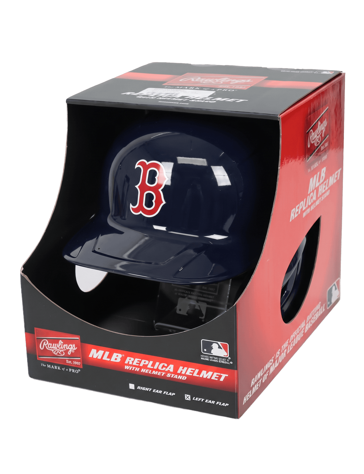 Rawlings Accessories Boston Red Sox Rawlings MLB Full Size Replica Helmet W/Stand