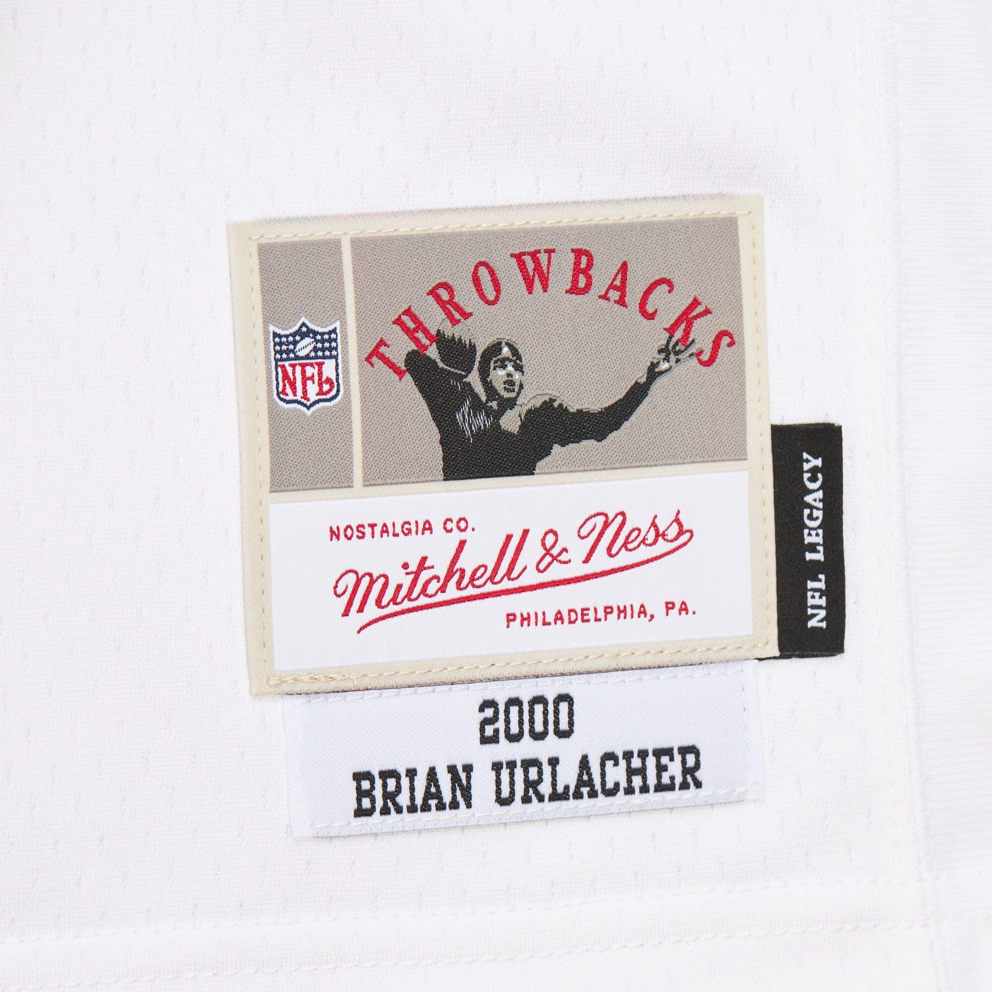Mitchell And Ness Jerseys Brian Urlacher Chicago Bears Mitchell & Ness NFL 00 Throwback Legacy Jersey - White