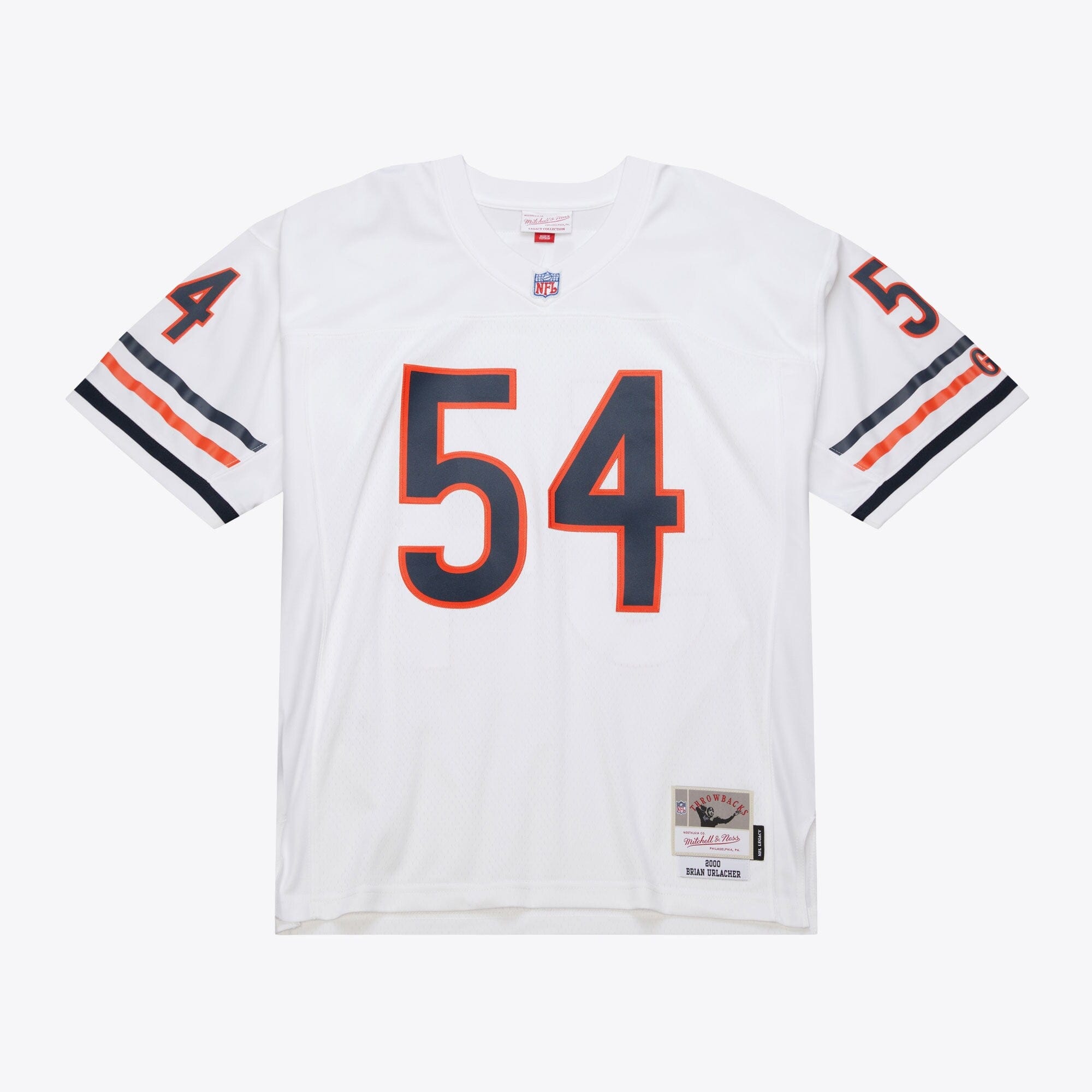 Mitchell And Ness Jerseys Brian Urlacher Chicago Bears Mitchell & Ness NFL 00 Throwback Legacy Jersey - White
