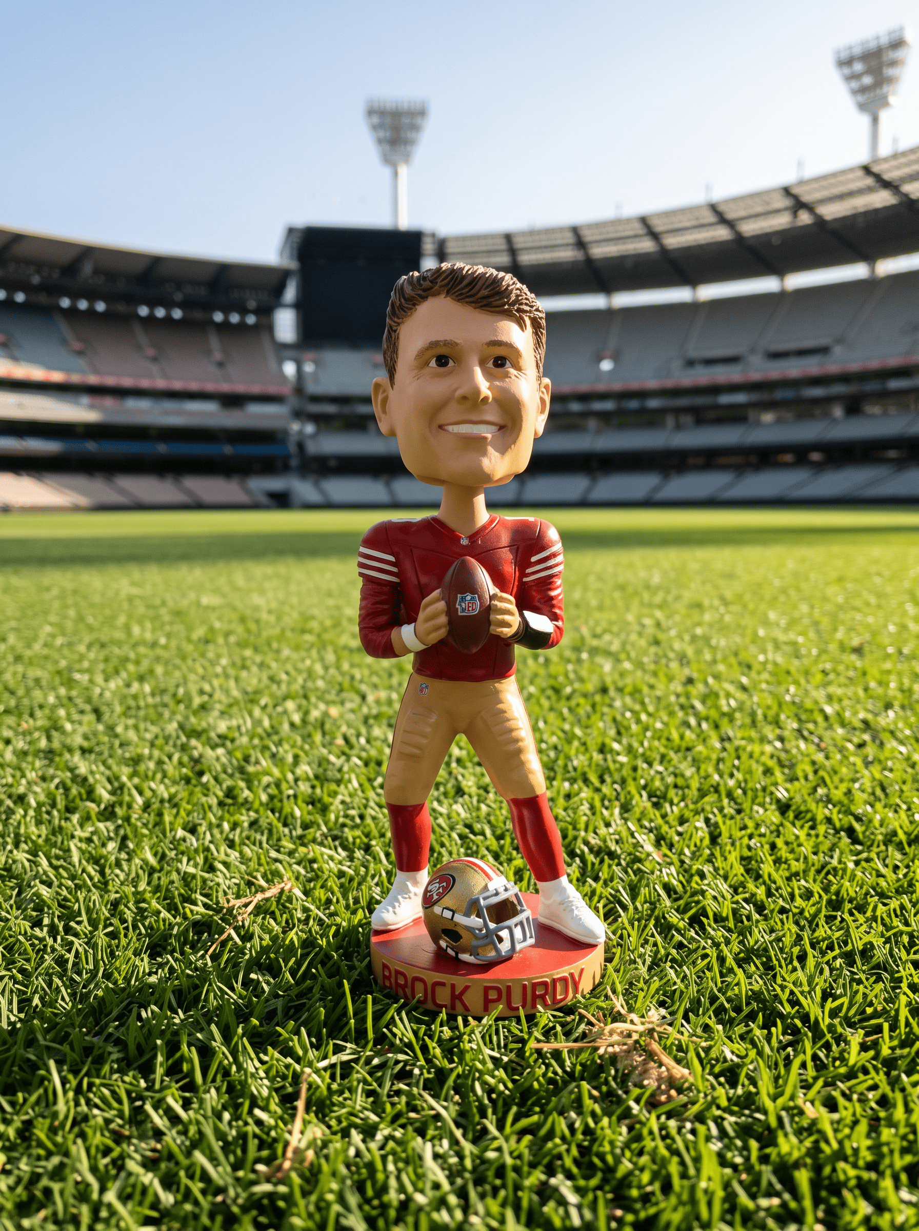 NFL Branded Figures Brock Purdy San Francisco 49ers NFL 18cm Bobblehead Figure