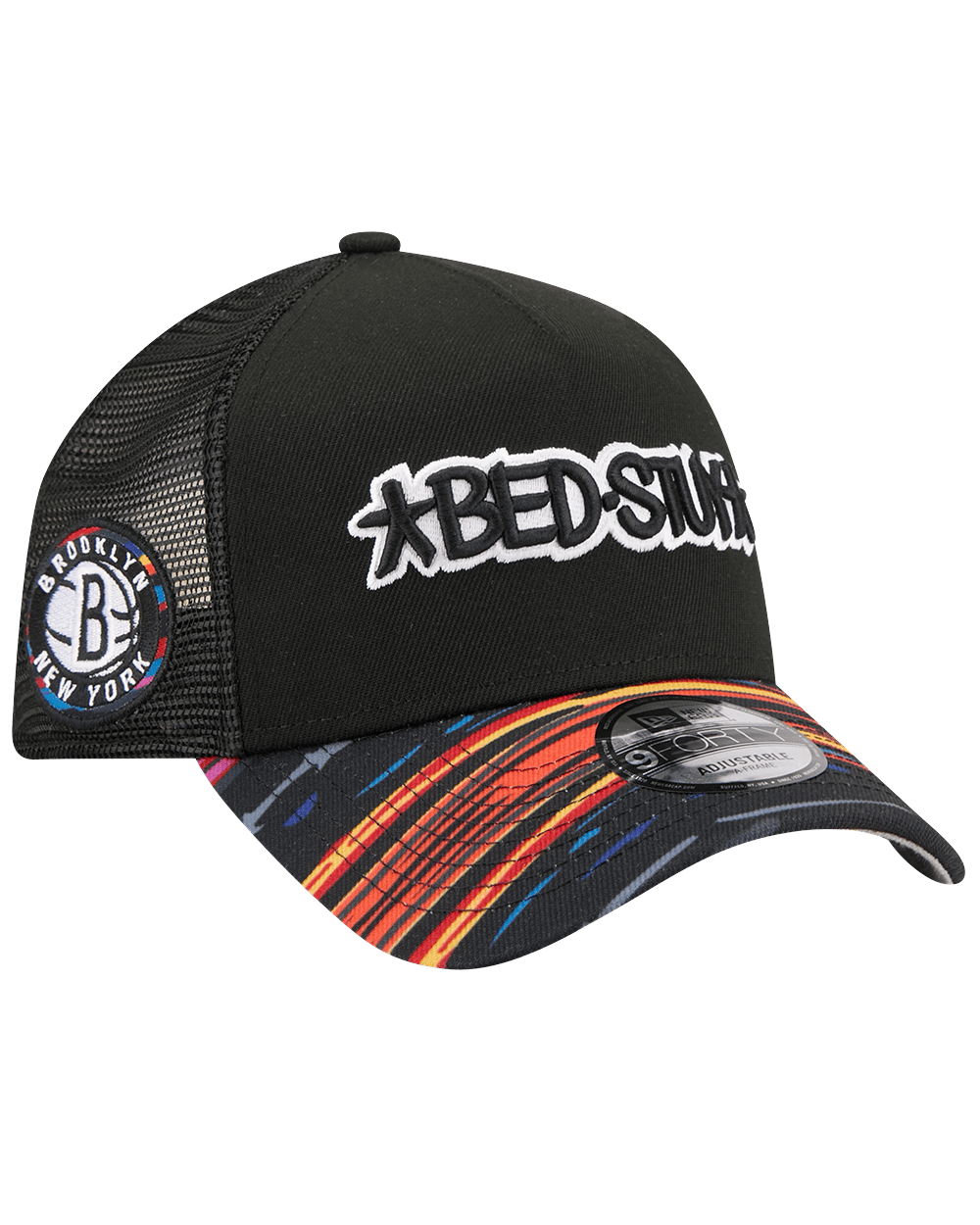 New Era Caps Brooklyn Nets New Era NBA 25-26 City Edition 9FORTY A-Frame Snapback Hat