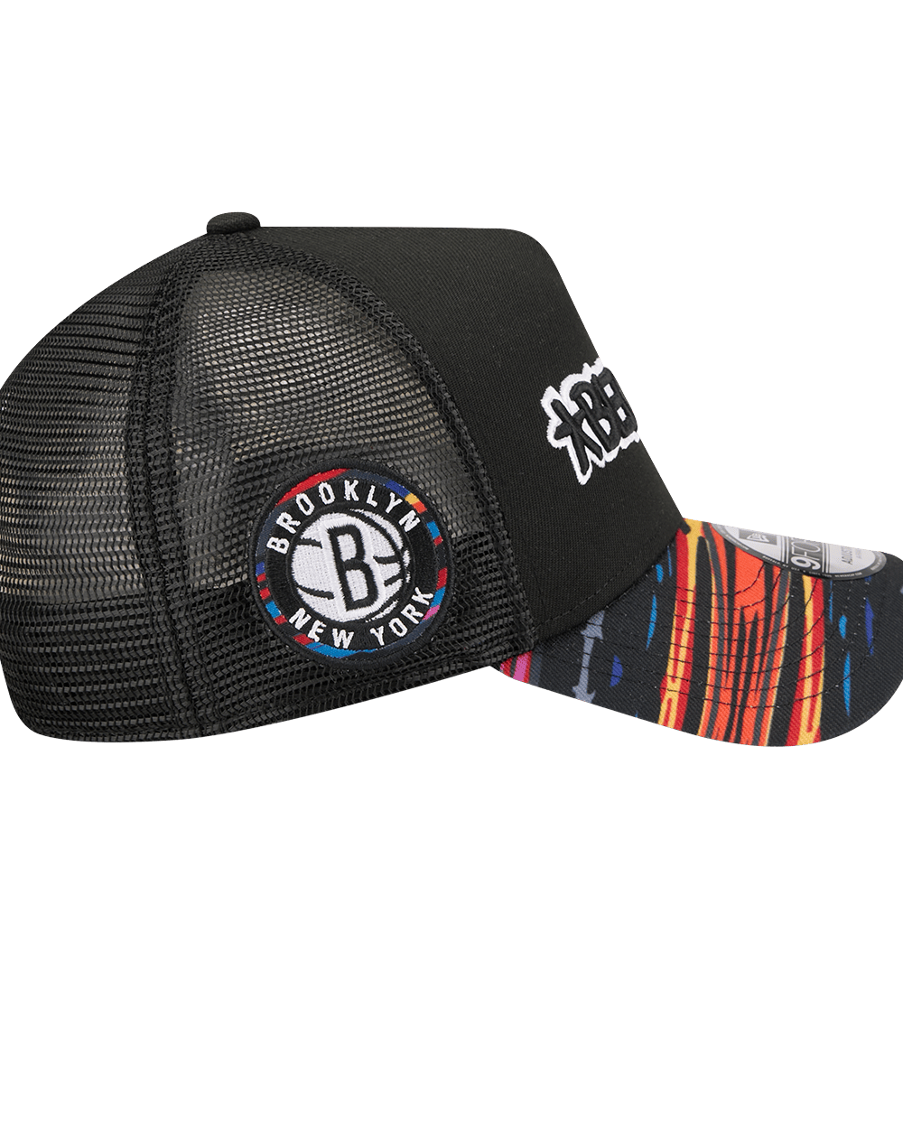 New Era Caps Brooklyn Nets New Era NBA 25-26 City Edition 9FORTY A-Frame Snapback Hat