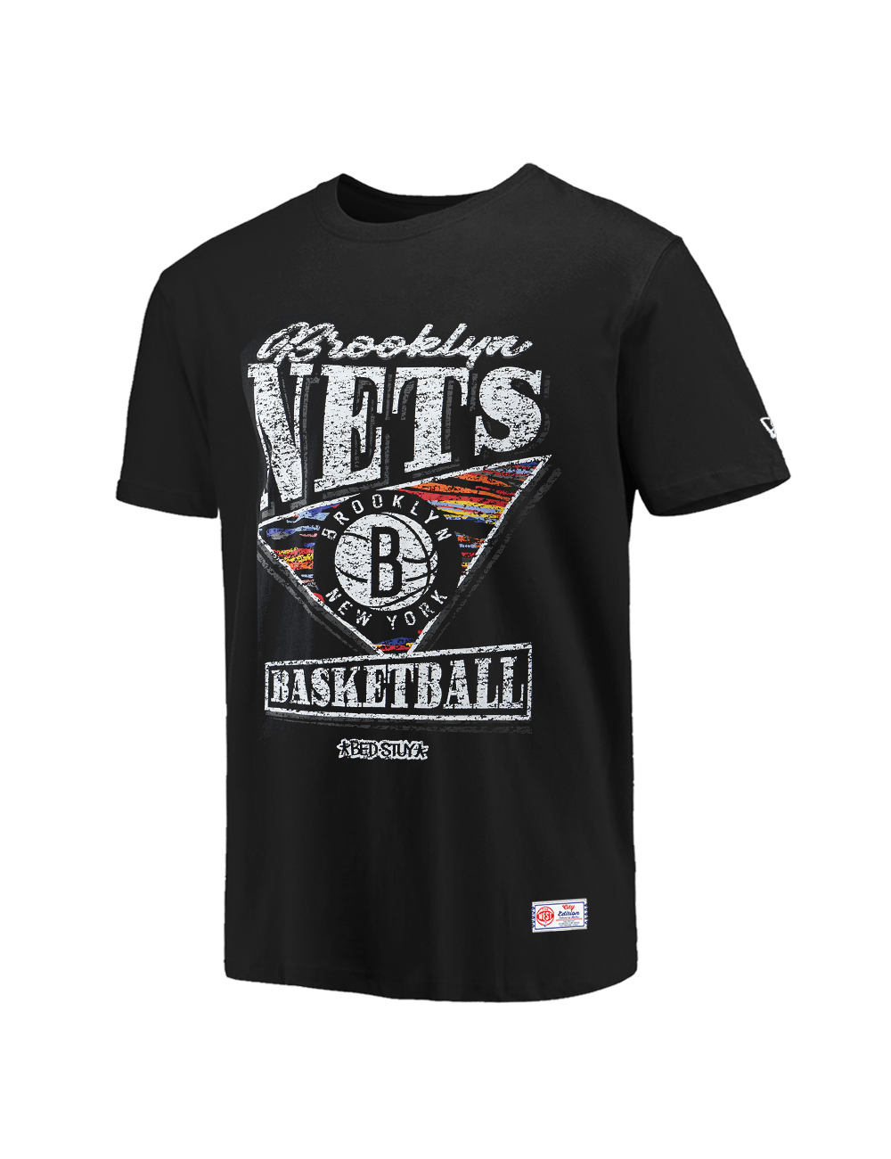 New Era T-Shirts Brooklyn Nets New Era NBA 25-26 City Edition Distressed T-Shirt