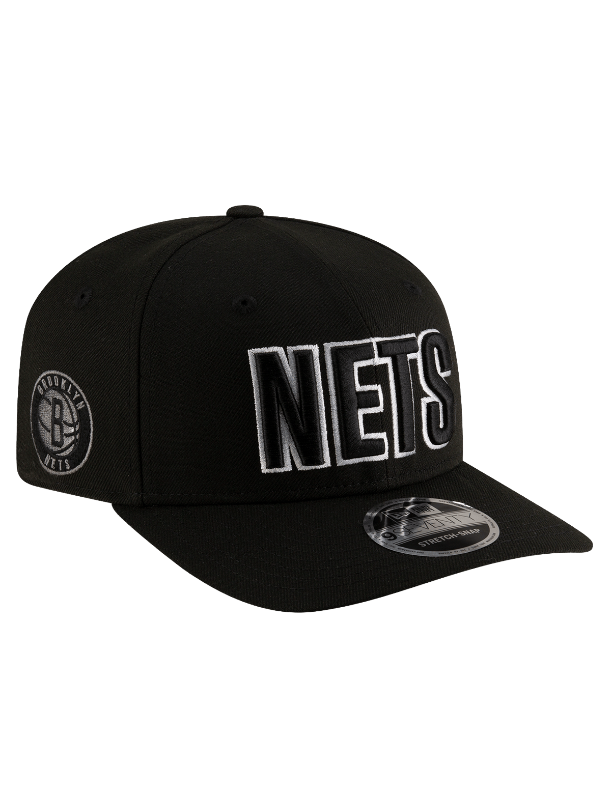 New Era Caps Brooklyn Nets New Era NBA Statement 9SEVENTY Stretch-Snapback Hat