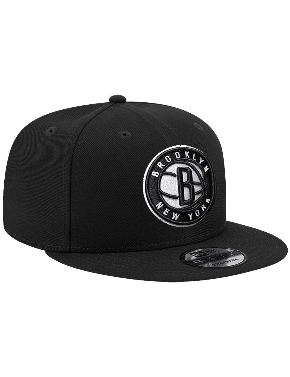 New Era Caps OSFA Brooklyn Nets New Era NBA Team 9FIFTY Snapback Hat - Black