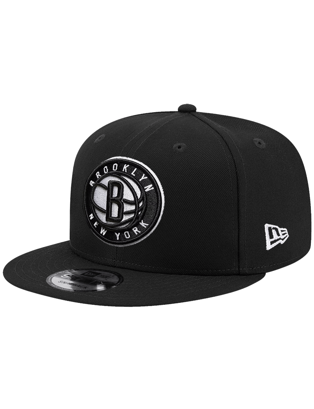 New Era Caps OSFA Brooklyn Nets New Era NBA Team 9FIFTY Snapback Hat - Black