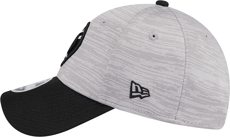 New Era Caps Brooklyn Nets New Era NBA Team Active Digi-Tech 9FORTY Snapback Hat - Graphite Grey