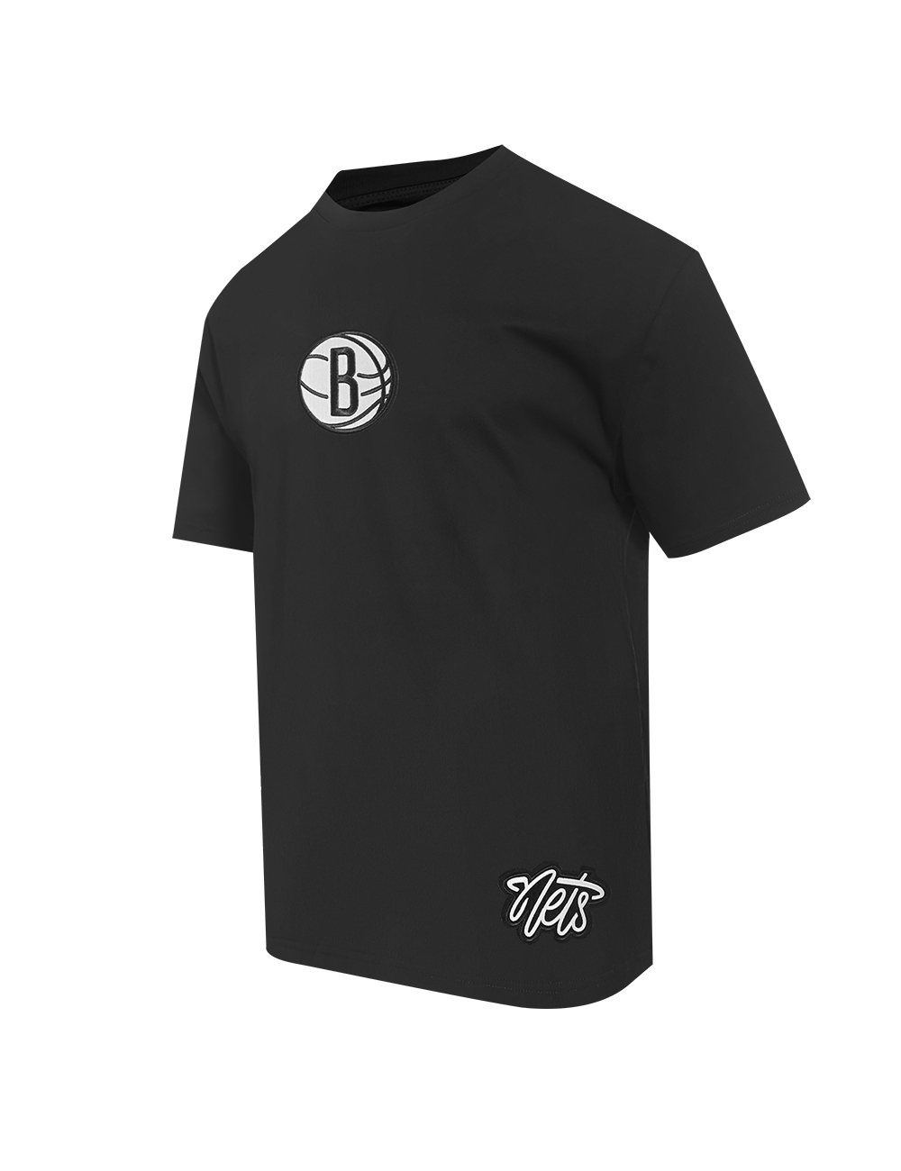 Pro Standard T-Shirts Brooklyn Nets Pro Standard NBA Wingspan Drop Shoulder T-Shirt - Black