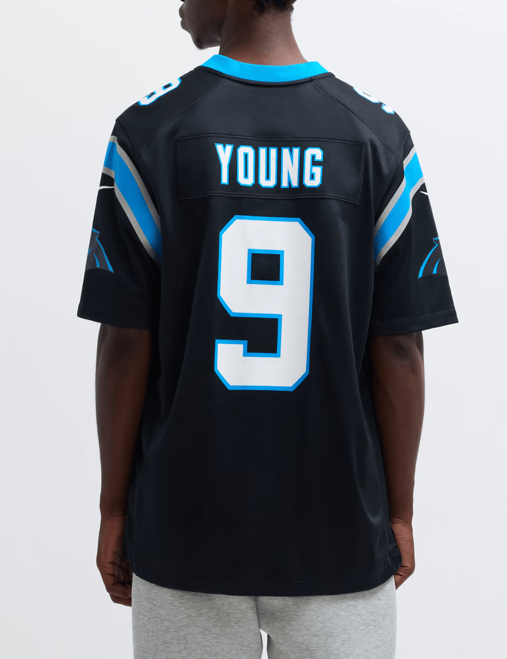 Nike Jerseys Bryce Young Carolina Panthers Nike NFL Game Jersey - Black