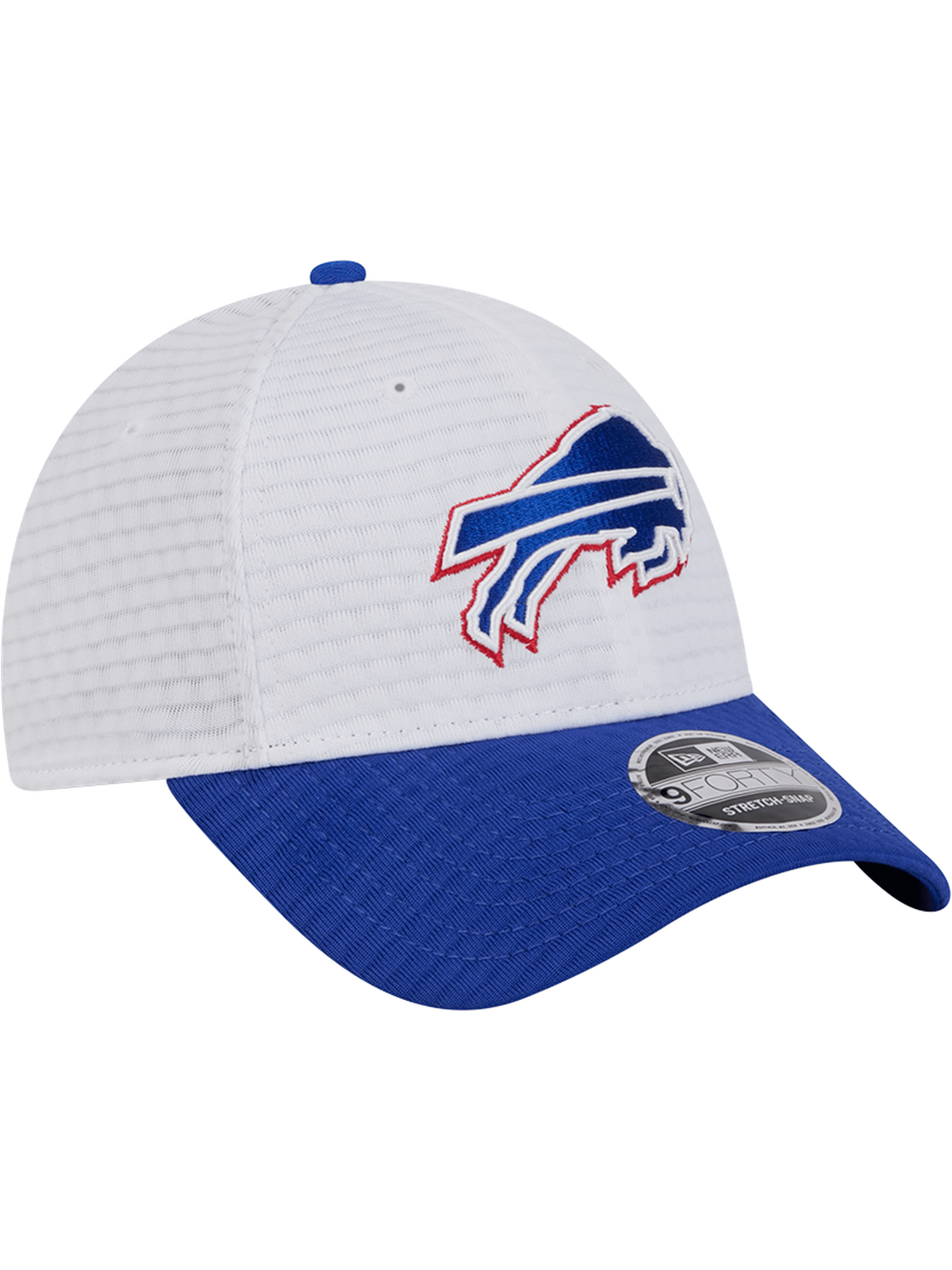 New Era Caps Buffalo Bills New Era NFL 24 Training 9FORTY Stretch-Snapback Hat - White
