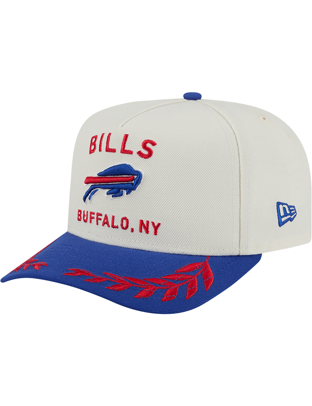 New Era Caps Buffalo Bills New Era NFL 25 Draft Pre-Curved 9FIFTY A-Frame Snapback Hat - Chrome