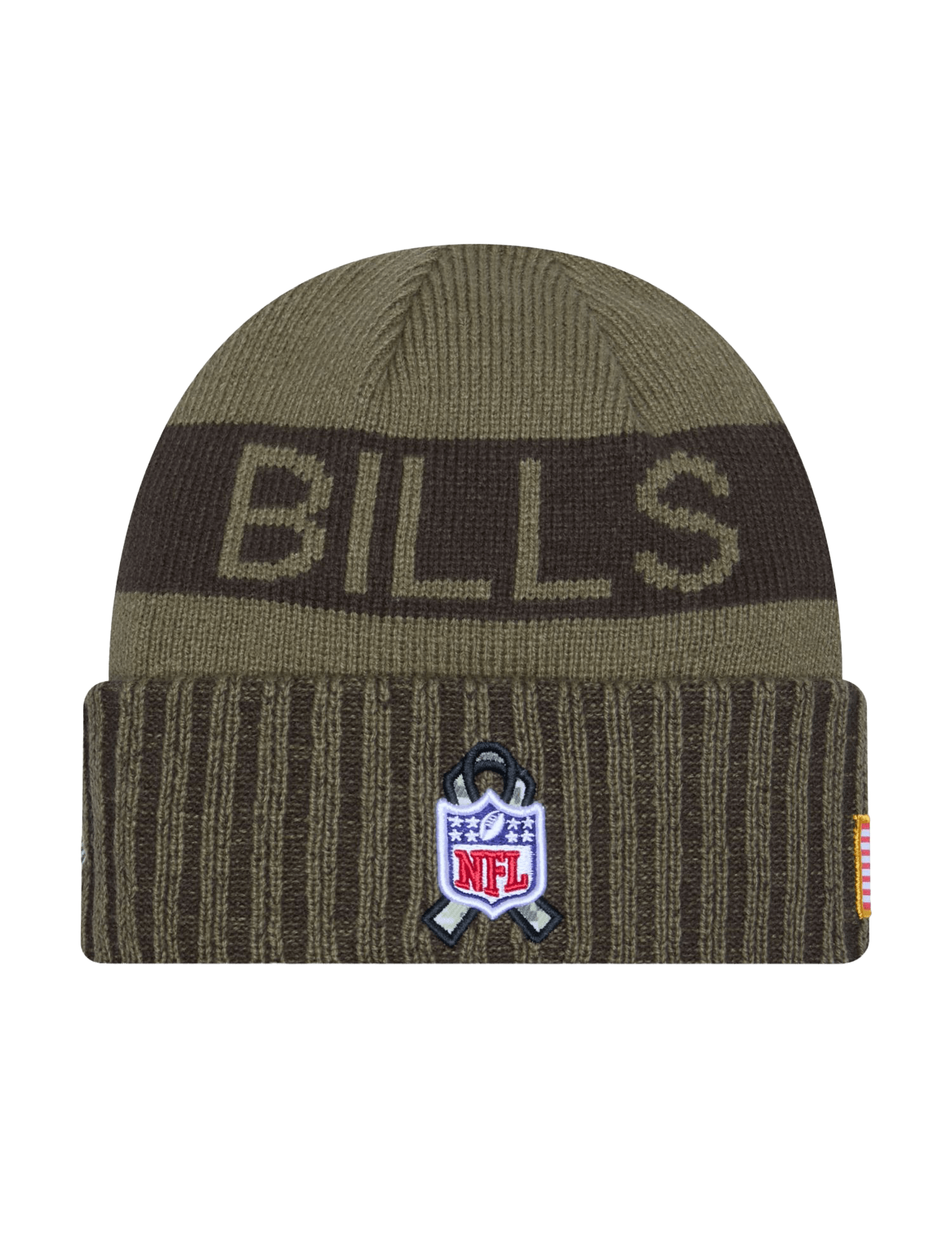 New Era Beanies Buffalo Bills New Era NFL 25 Salute To Service Knit Beanie