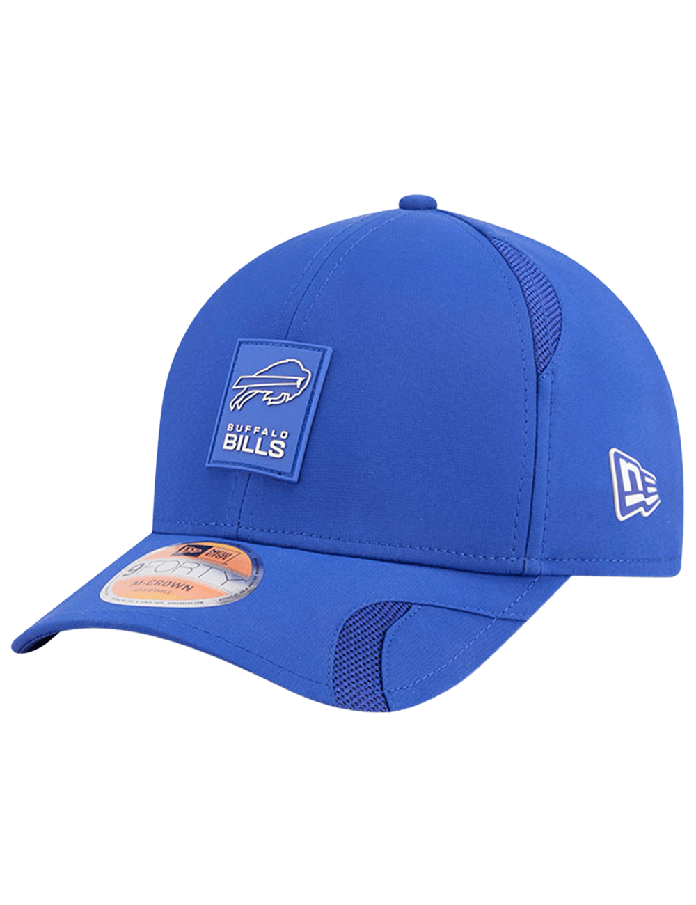 New Era Caps Buffalo Bills New Era NFL 25 Sideline 9FORTY M-Crown Snapback Hat - Blue