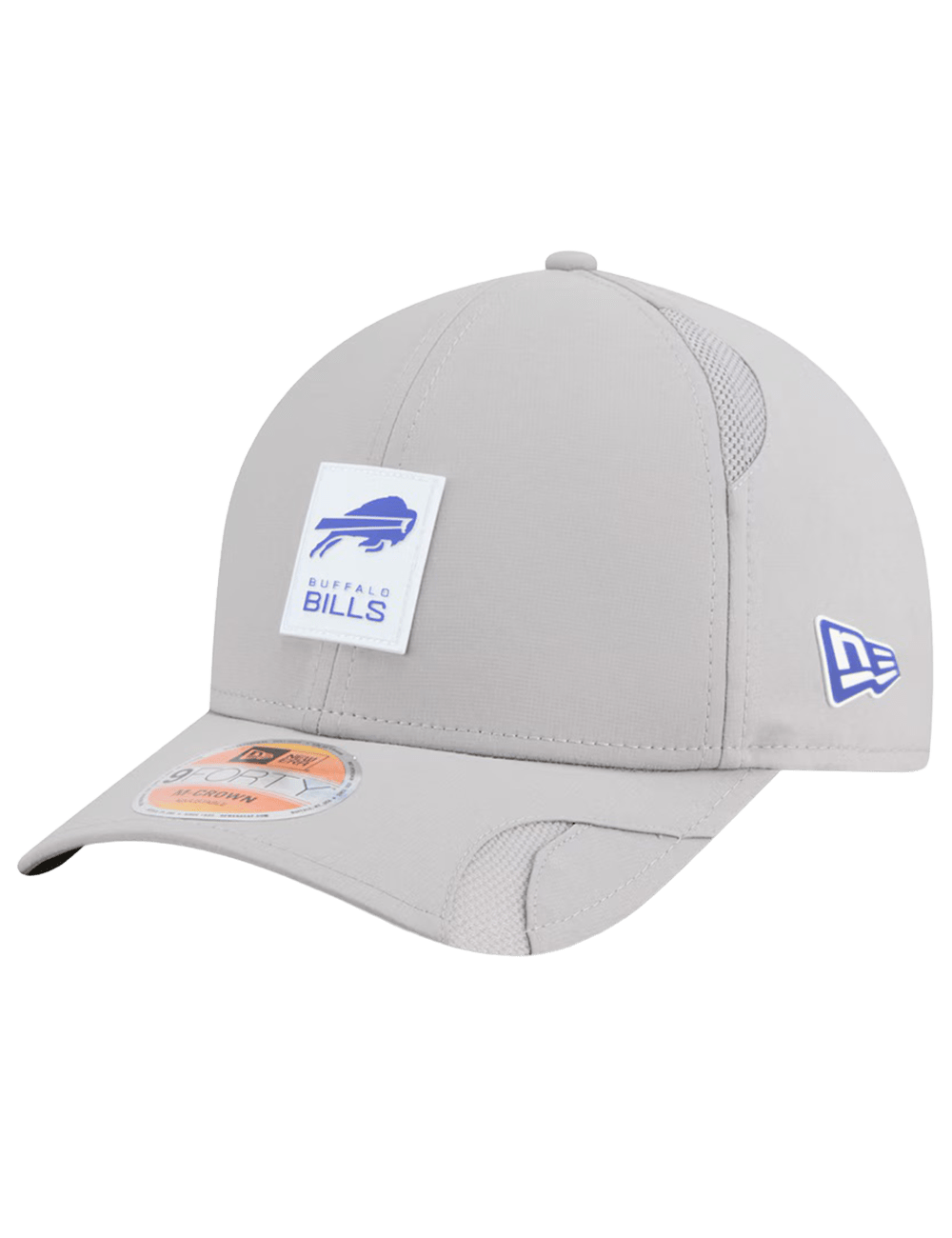 New Era Caps Buffalo Bills New Era NFL 25 Sideline 9FORTY M-Crown Snapback Hat - Grey