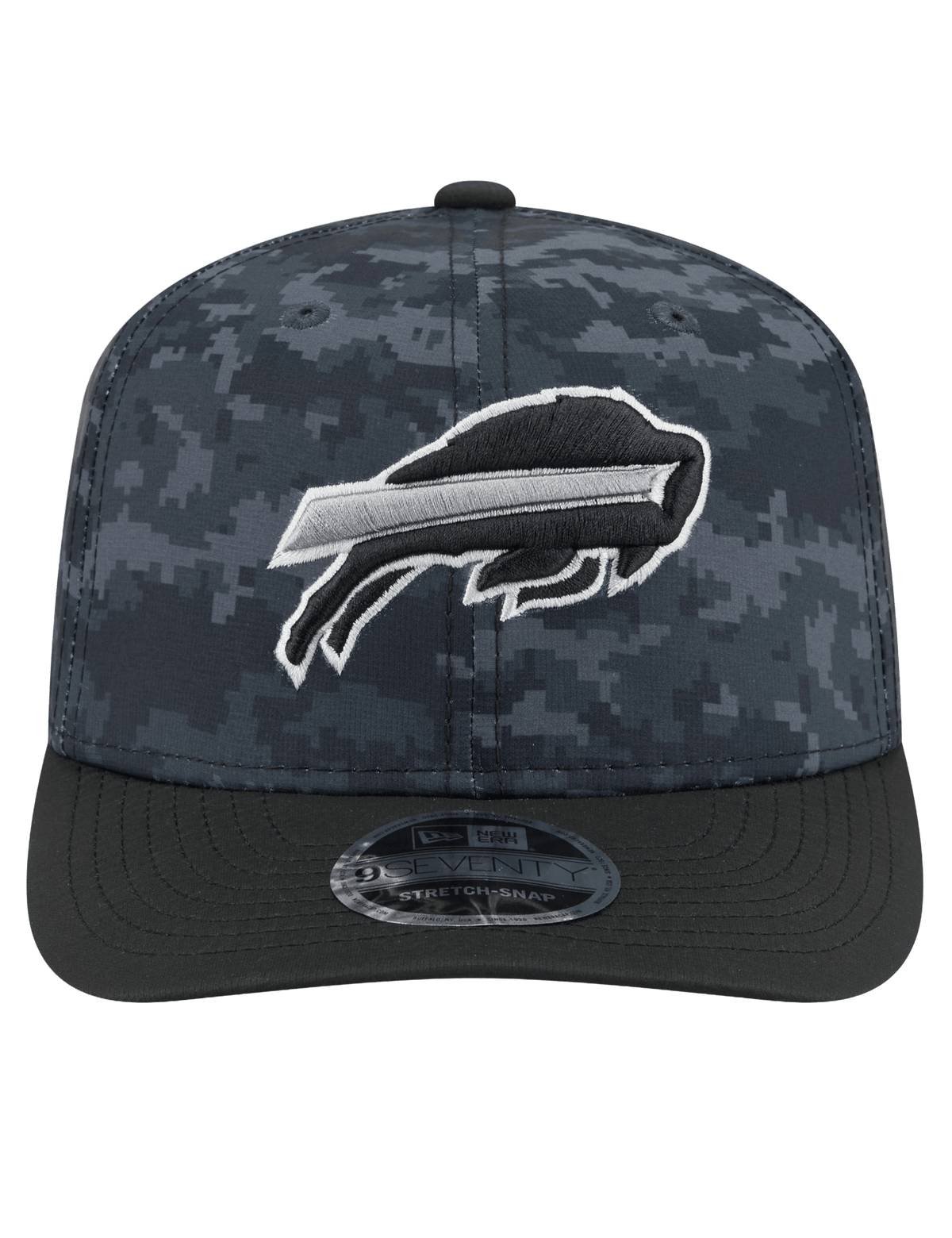 New Era Caps OSFM Buffalo Bills New Era NFL 26 Salute To Service 9SEVENTY Sideline Stretch Snapback Hat