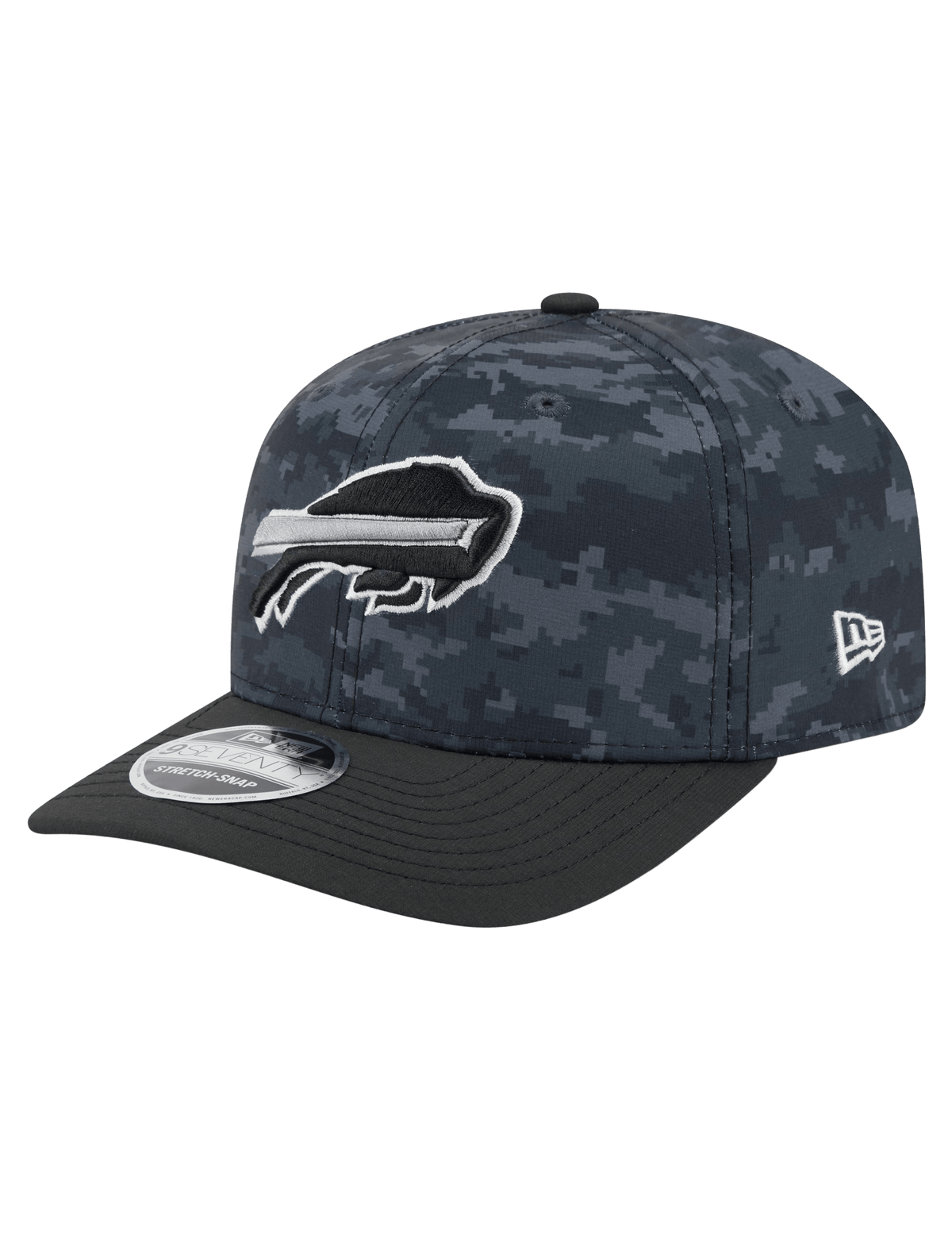 New Era Caps OSFM Buffalo Bills New Era NFL 26 Salute To Service 9SEVENTY Sideline Stretch Snapback Hat