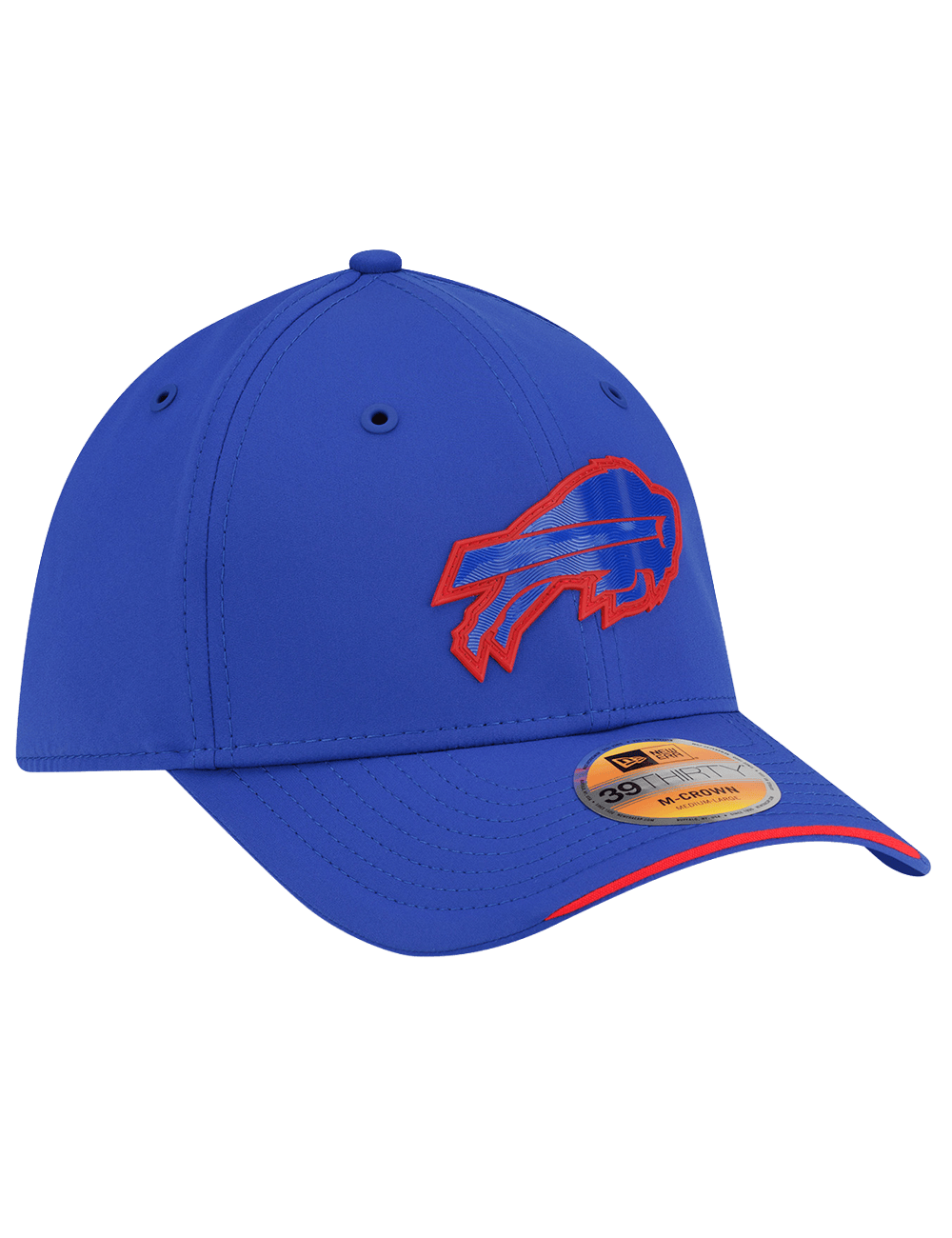 New Era Caps Buffalo Bills New Era NFL 26 Sideline 39THIRTY M-Crown Stretch-Fit Hat - Blue