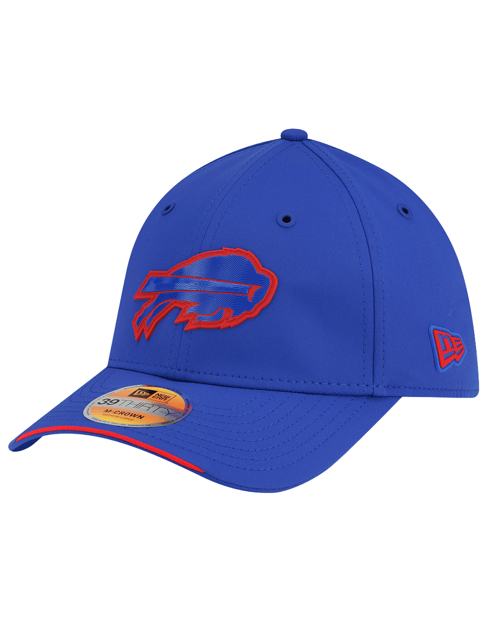 New Era Caps Buffalo Bills New Era NFL 26 Sideline 39THIRTY M-Crown Stretch-Fit Hat - Blue