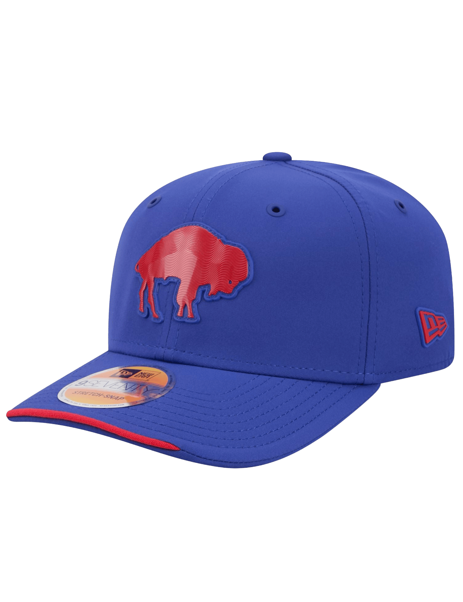 New Era Caps OSFM Buffalo Bills New Era NFL 26 Sideline Historic 9SEVENTY Stretch-Snapback Hat - Blue