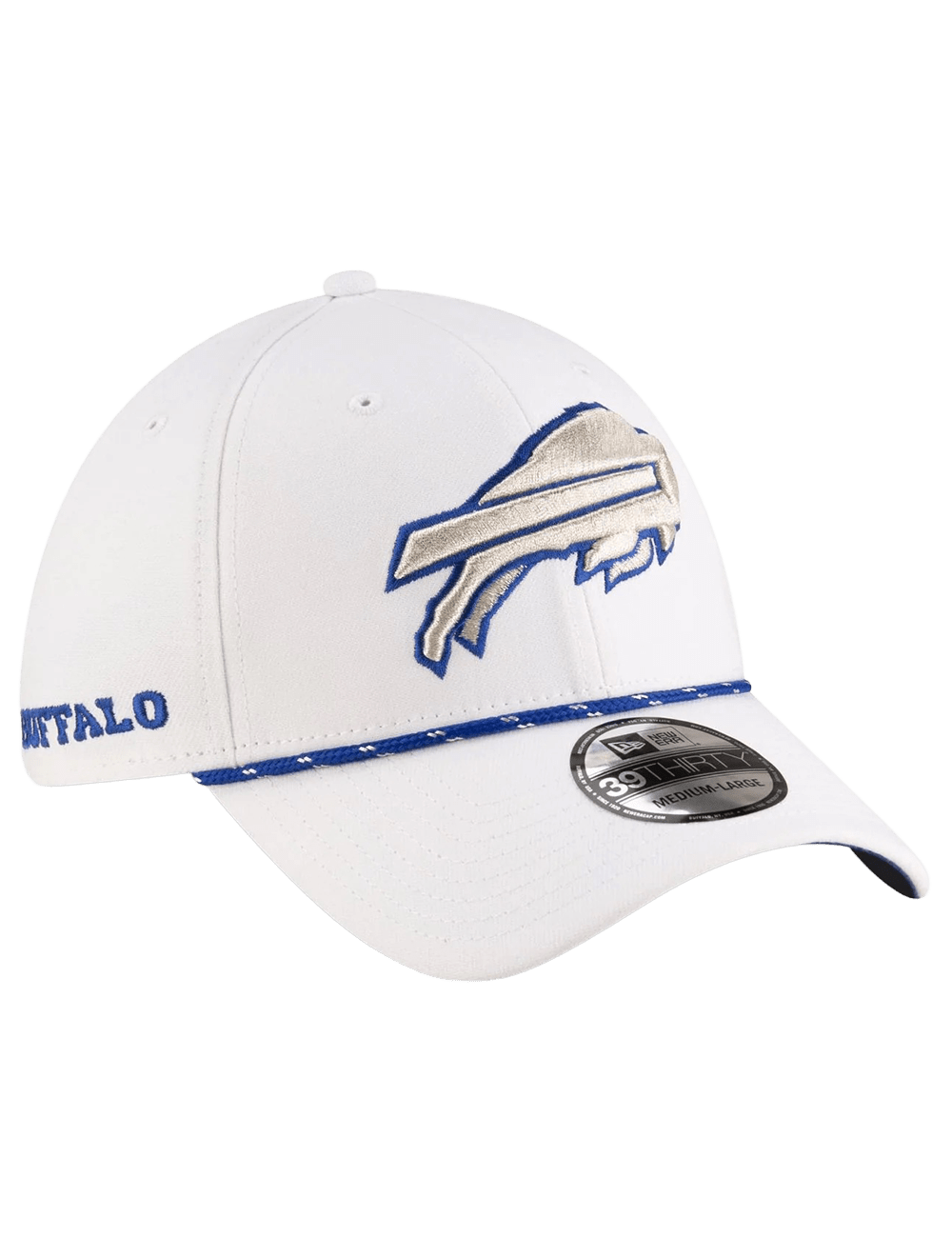 New Era Caps Buffalo Bills New Era NFL Rivalries 39THIRTY Stretch-Fit Hat - White