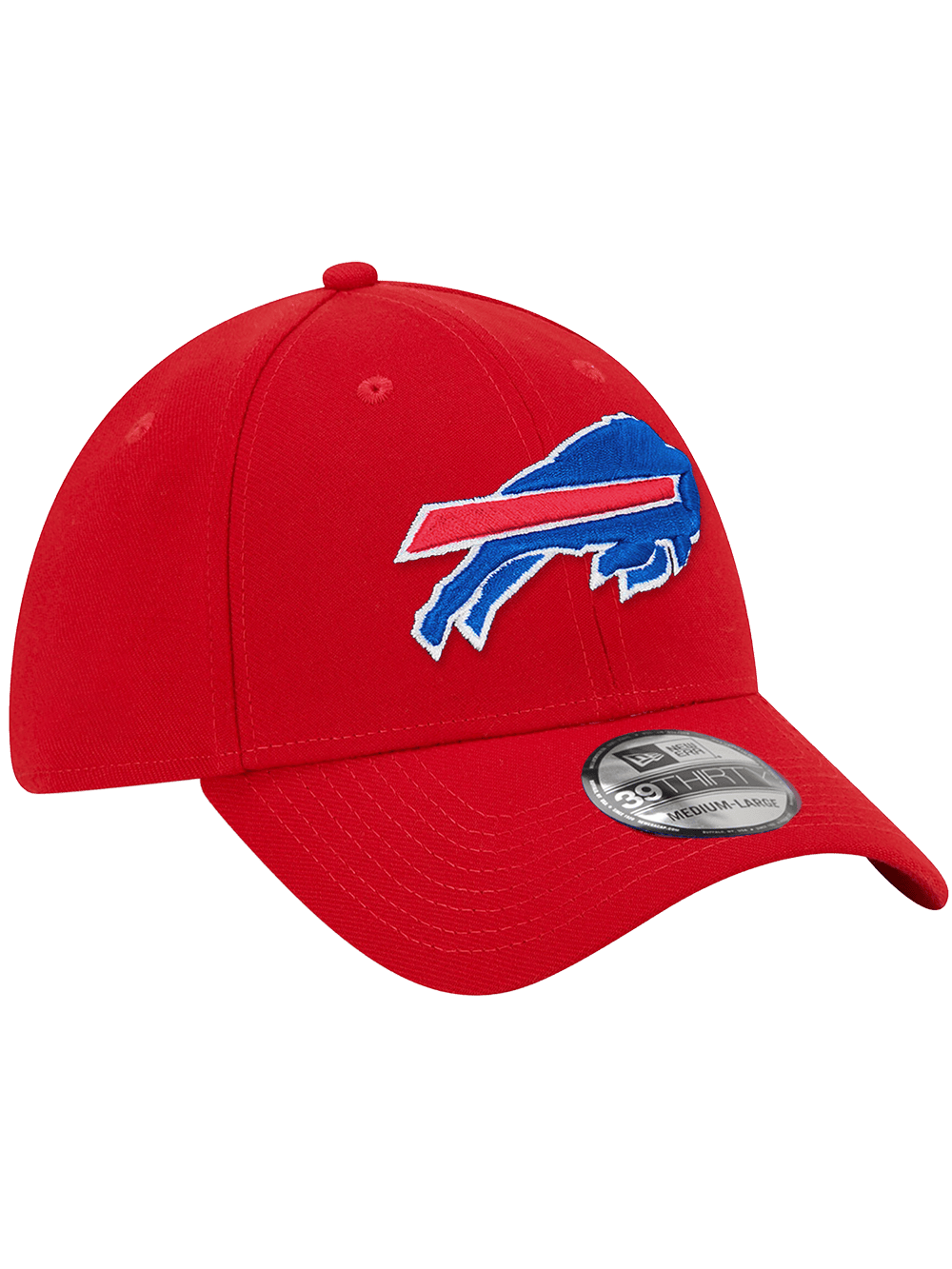 New Era Caps Buffalo Bills New Era NFL Team 39THIRTY Flex Fit Curve Hat - Red