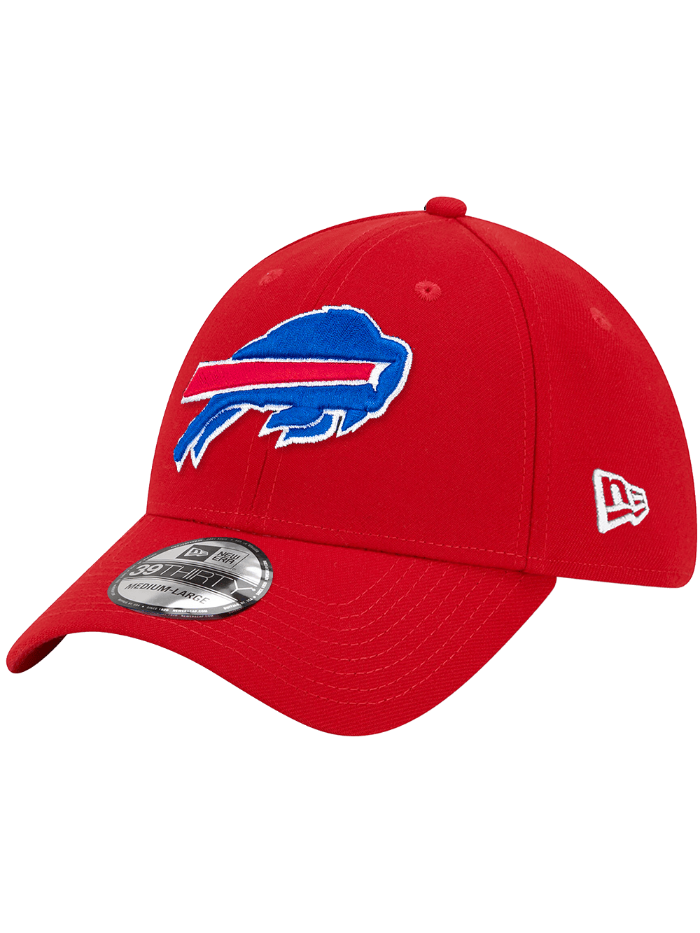 New Era Caps Buffalo Bills New Era NFL Team 39THIRTY Flex Fit Curve Hat - Red