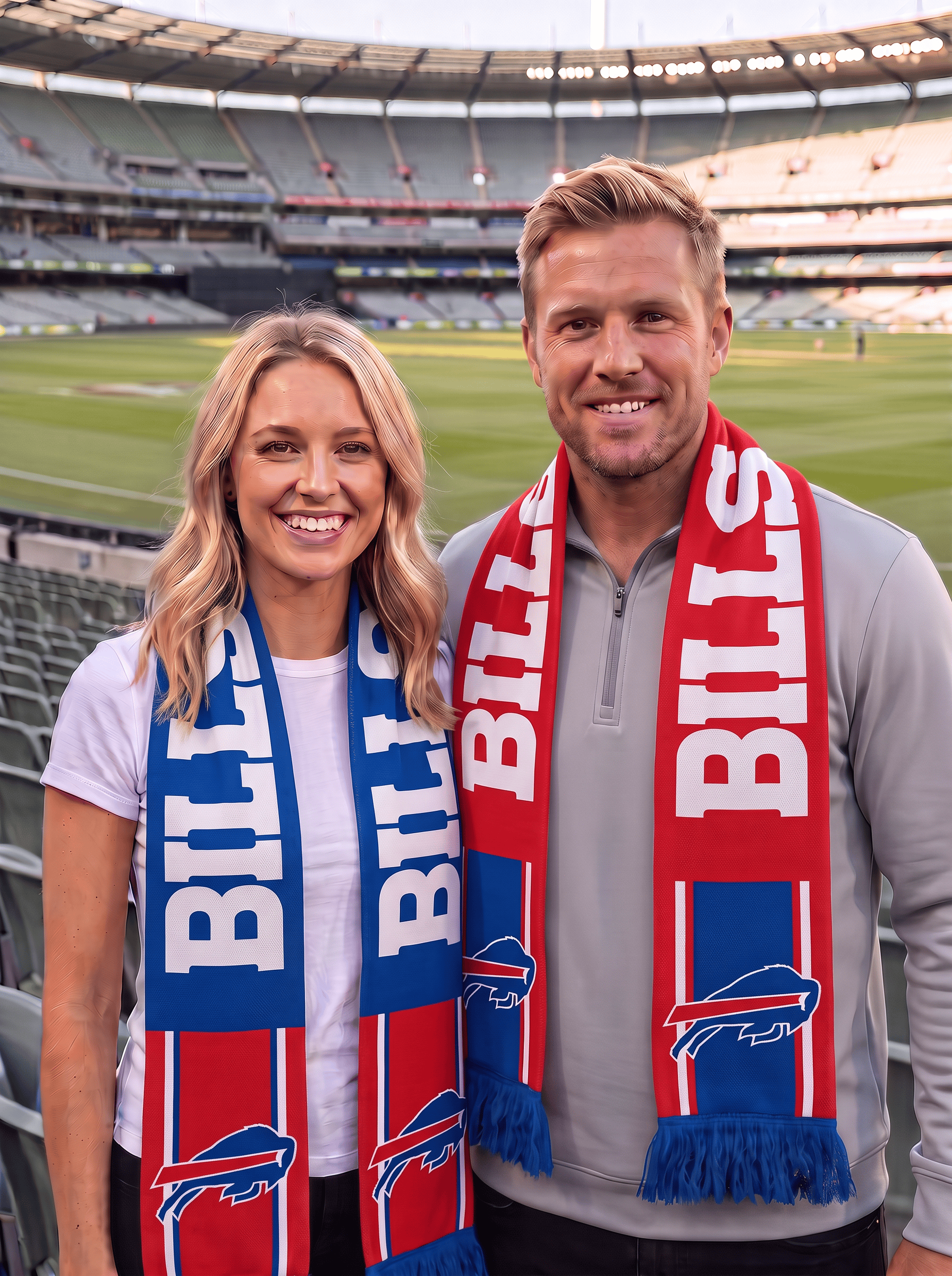 NFL Branded Accessories Unisex Buffalo Bills NFL Team Issue Unisex Scarf