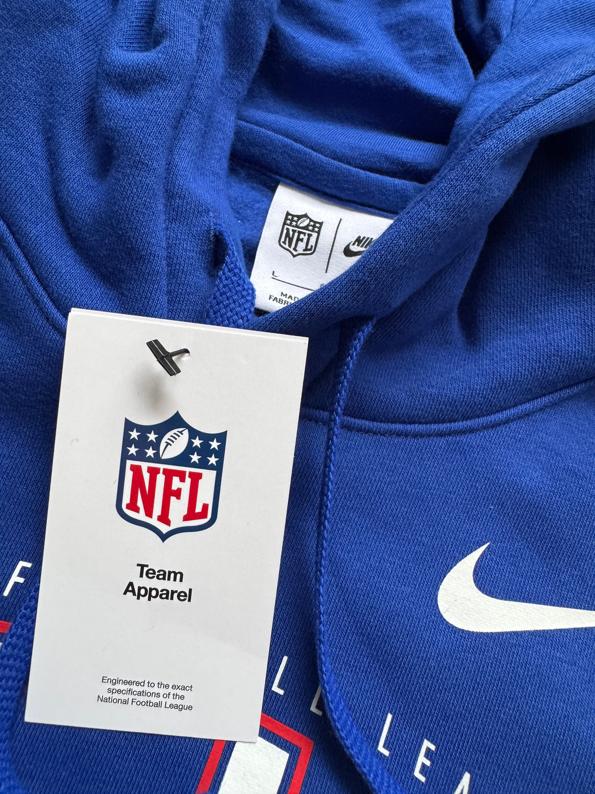 Nike Jumpers Buffalo Bills Nike NFL Expect Victory Hoodie Jumper - Blue