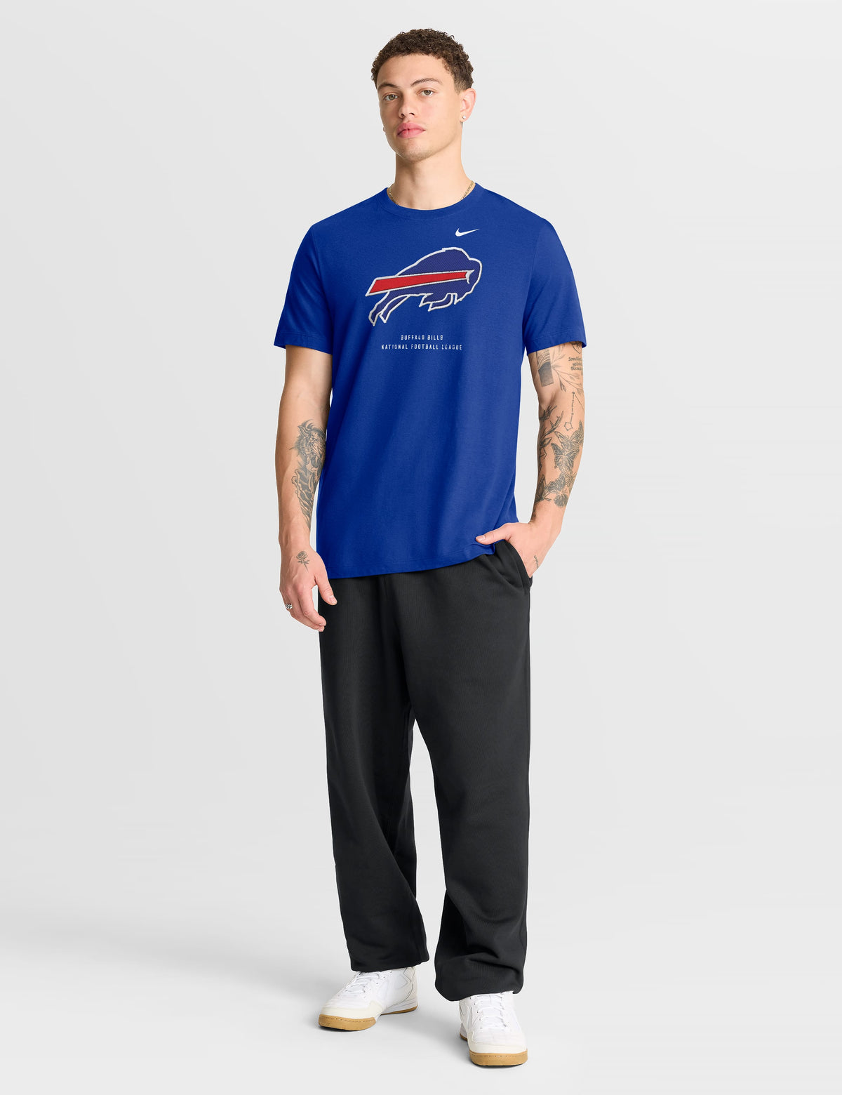 Nike T-Shirts Buffalo Bills Nike NFL Property Of Cotton T-Shirt - Blue