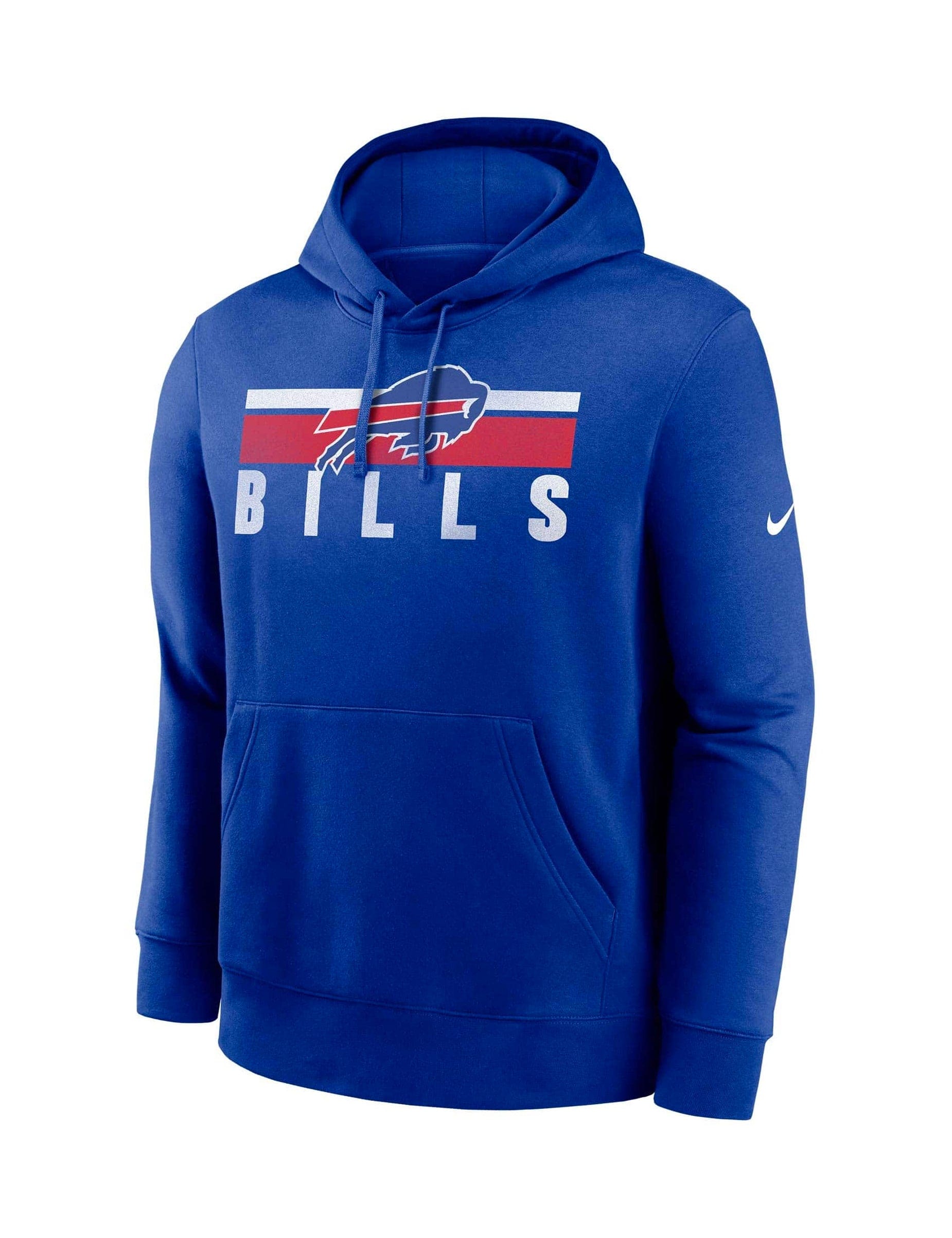 Nike Jumpers Buffalo Bills Nike NFL Team Stripes Hoodie Jumper - Blue