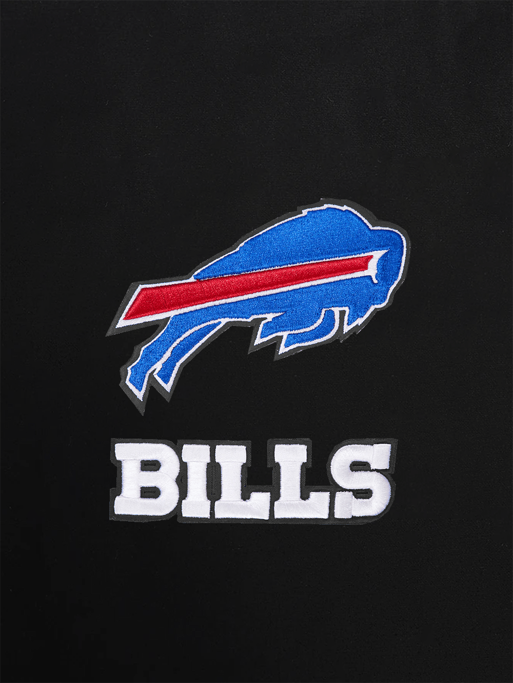 Pro Standard Jumpers Buffalo Bills Pro Standard NFL Team Chenille Flex Hoodie Jumper - Black