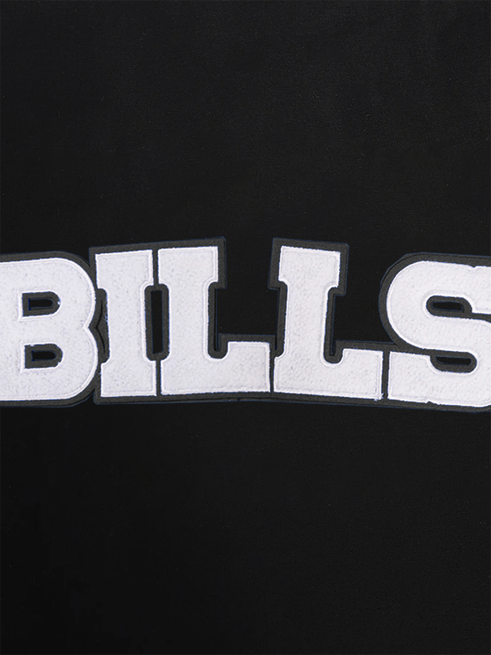Pro Standard Jumpers Buffalo Bills Pro Standard NFL Team Chenille Flex Hoodie Jumper - Black