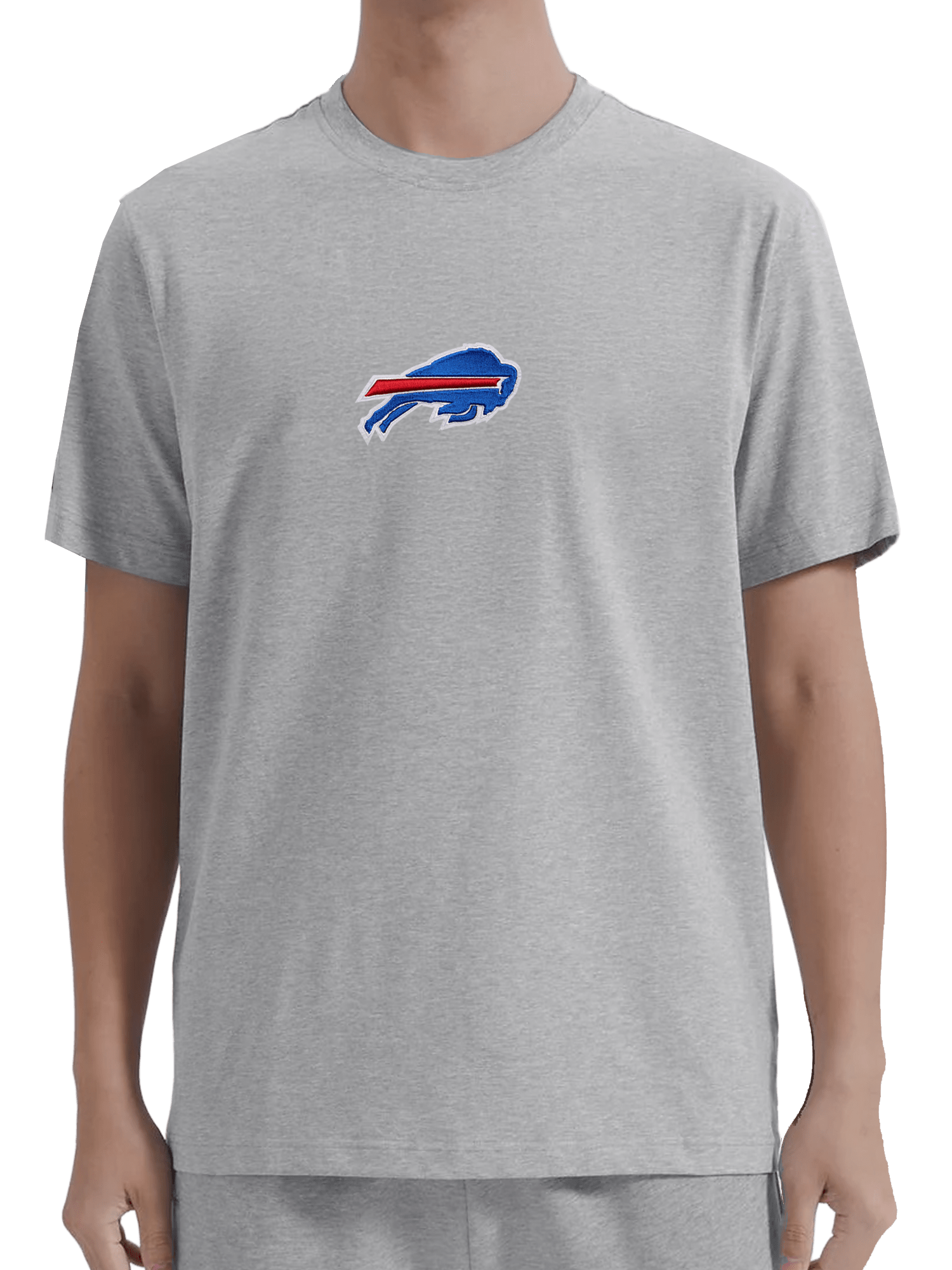 Pro Standard T-Shirts Buffalo Bills Pro Standard NFL Team Icon Flex T-Shirt - Heather Grey