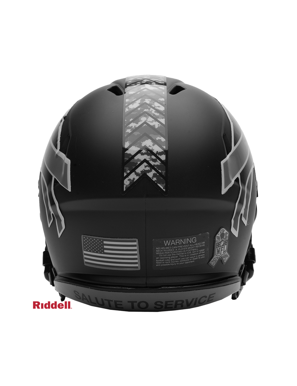 Riddell Helmets Buffalo Bills Riddell NFL 26 Salute To Service Speed Replica Mini Size Helmet