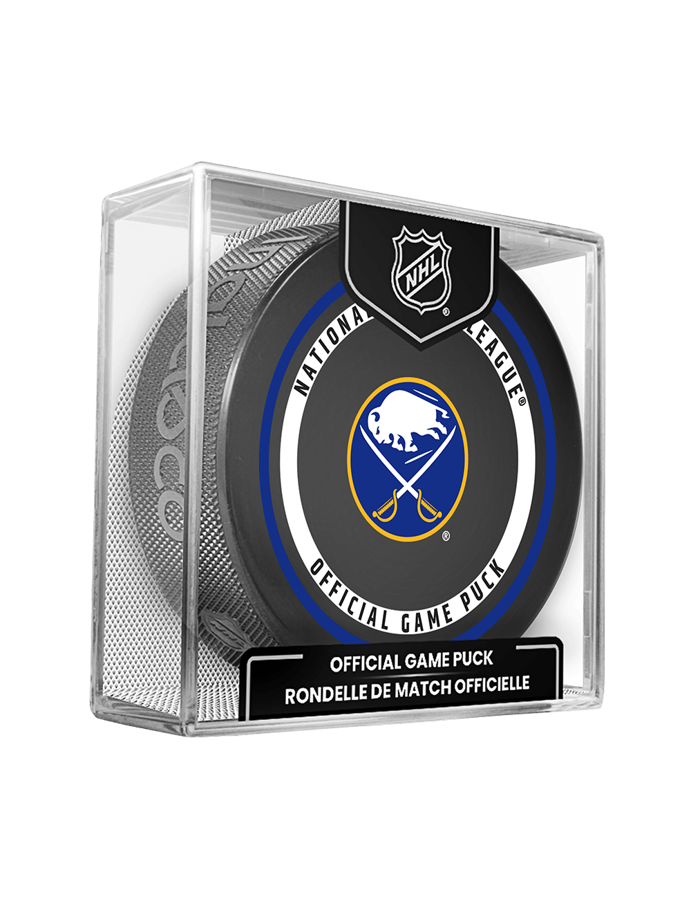 Inglasco Pucks Buffalo Sabres Inglasco NHL 26-27 Official Game Puck In Cube