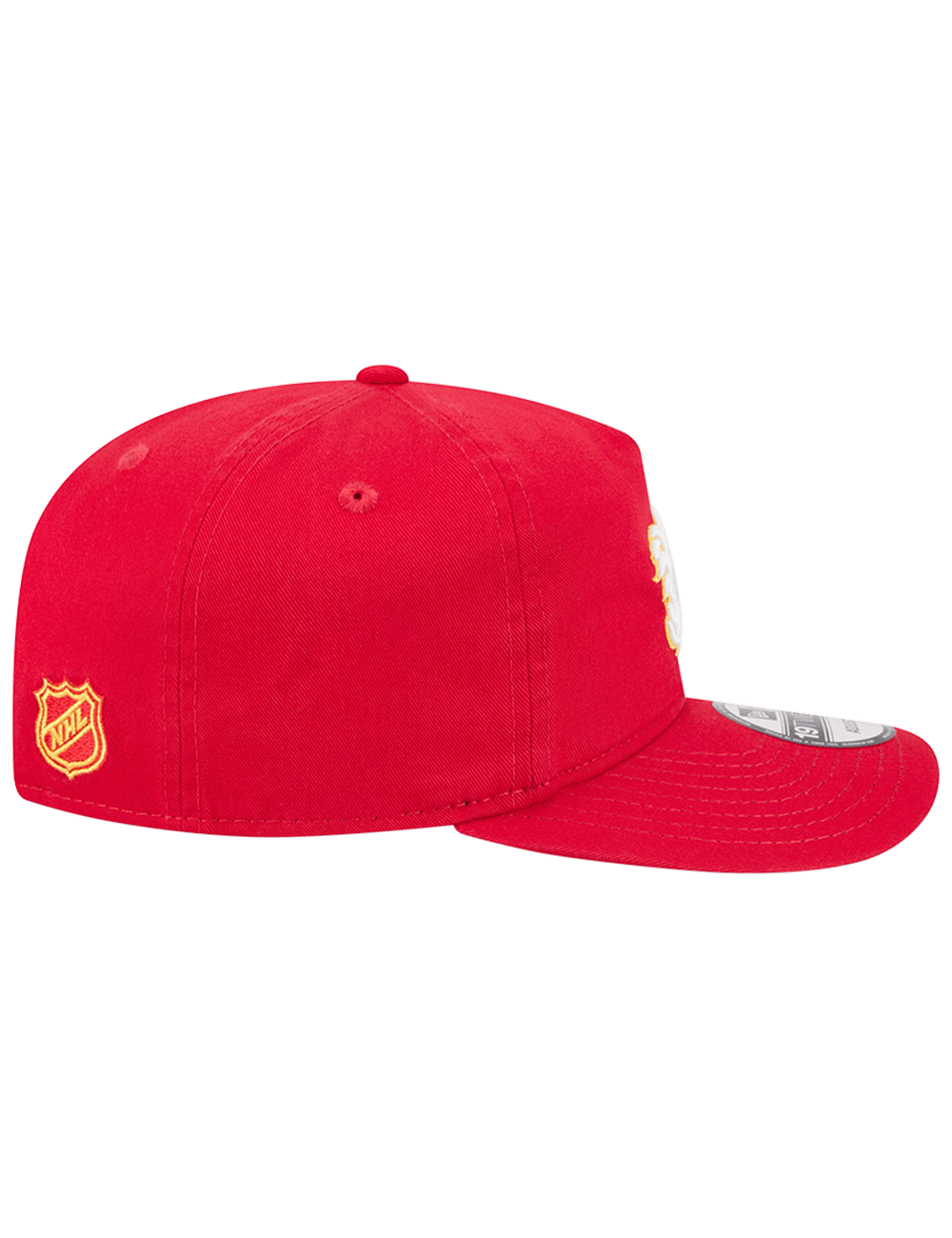 New Era Caps Calgary Flames New Era NHL Team 19TWENTY Pre-Curved Snapback Hat - Red