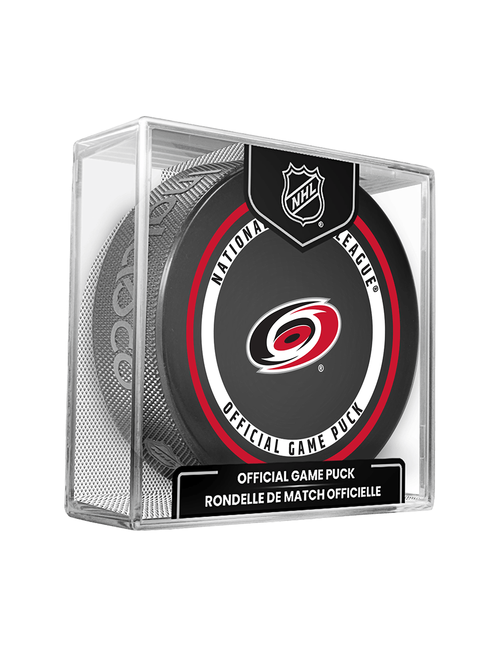 Inglasco Pucks Carolina Hurricanes Inglasco NHL 26-27 Official Game Puck In Cube