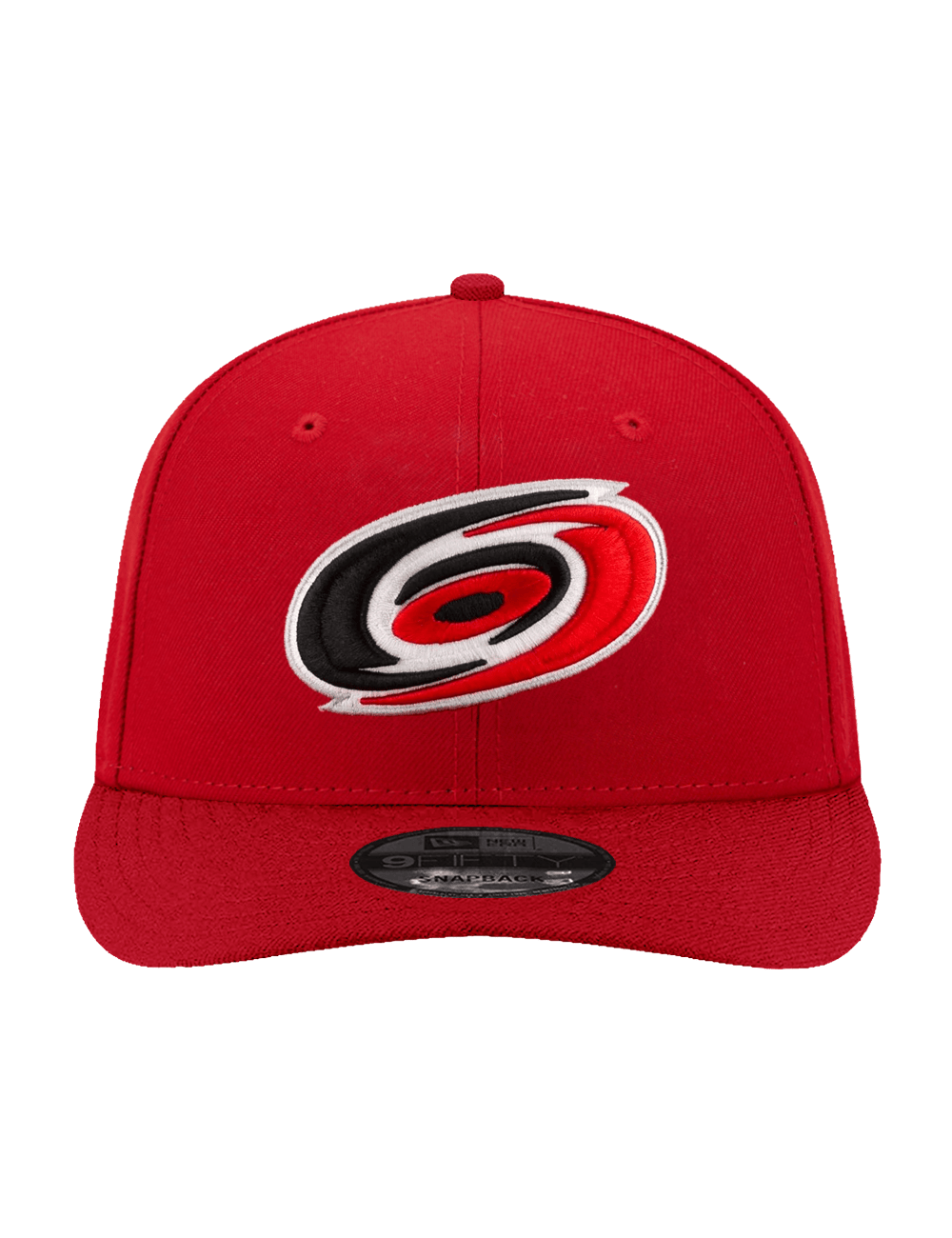 New Era Caps OSFA Carolina Hurricanes New Era NHL Team 9FIFTY Pre-Curved Snapback Hat - Red