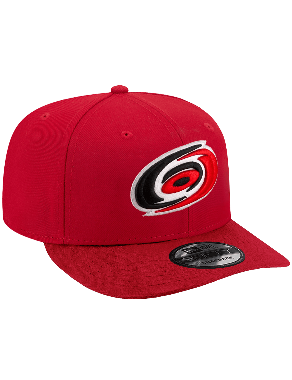 New Era Caps OSFA Carolina Hurricanes New Era NHL Team 9FIFTY Pre-Curved Snapback Hat - Red