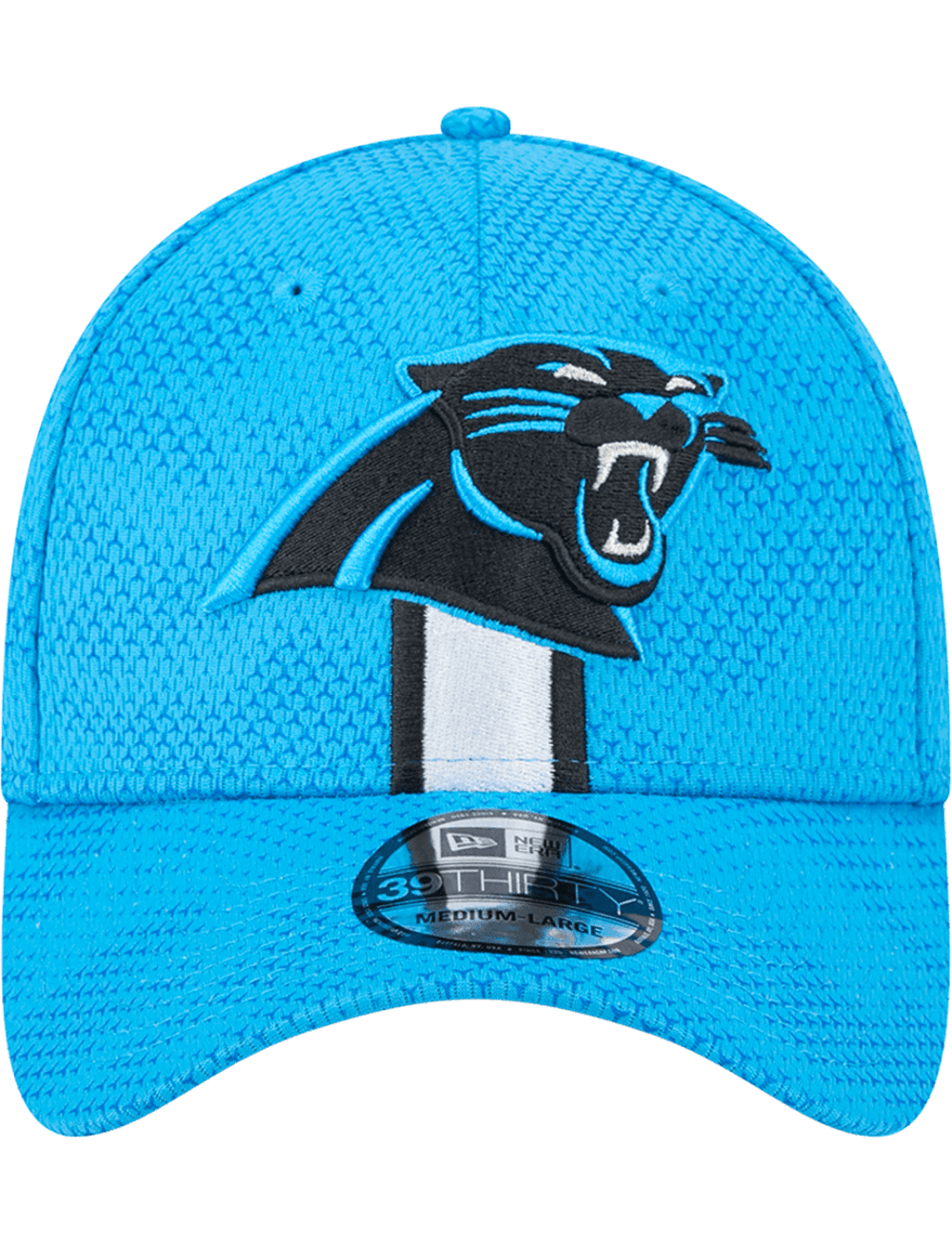 New Era Caps Carolina Panthers New Era NFL 24 Sideline 39THIRTY Stretch-Fit Hat