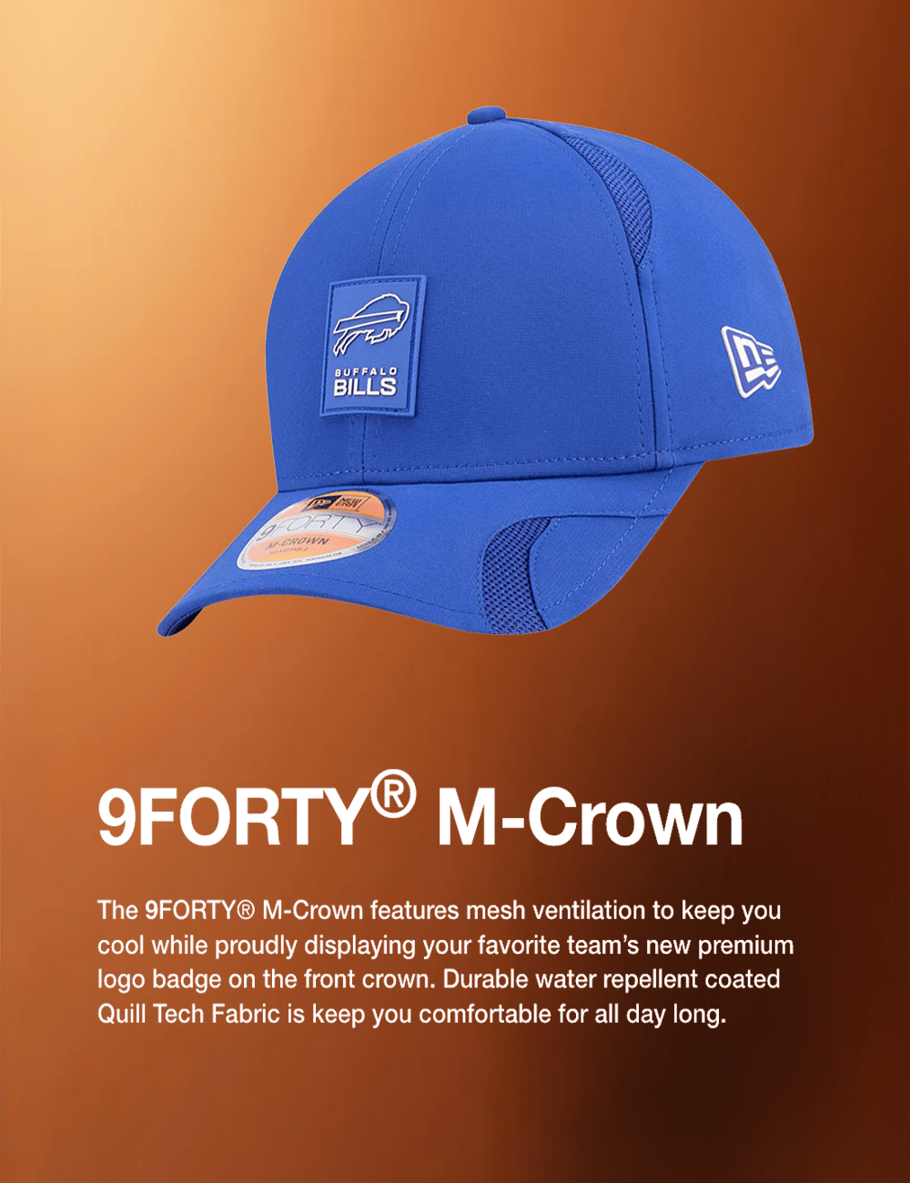 New Era Caps Carolina Panthers New Era NFL 25 Sideline 9FORTY M-Crown Snapback Hat - Blue