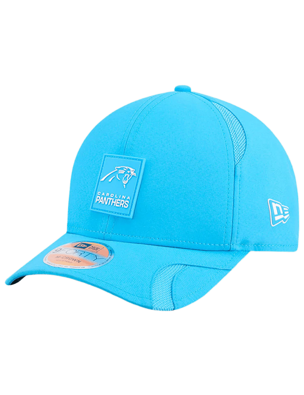 New Era Caps Carolina Panthers New Era NFL 25 Sideline 9FORTY M-Crown Snapback Hat - Blue