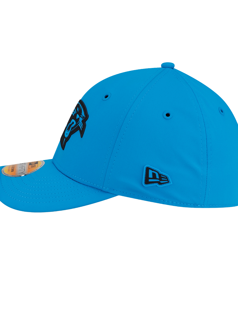 New Era Caps Carolina Panthers New Era NFL 26 Sideline 39THIRTY M-Crown Stretch-Fit Hat - Blue