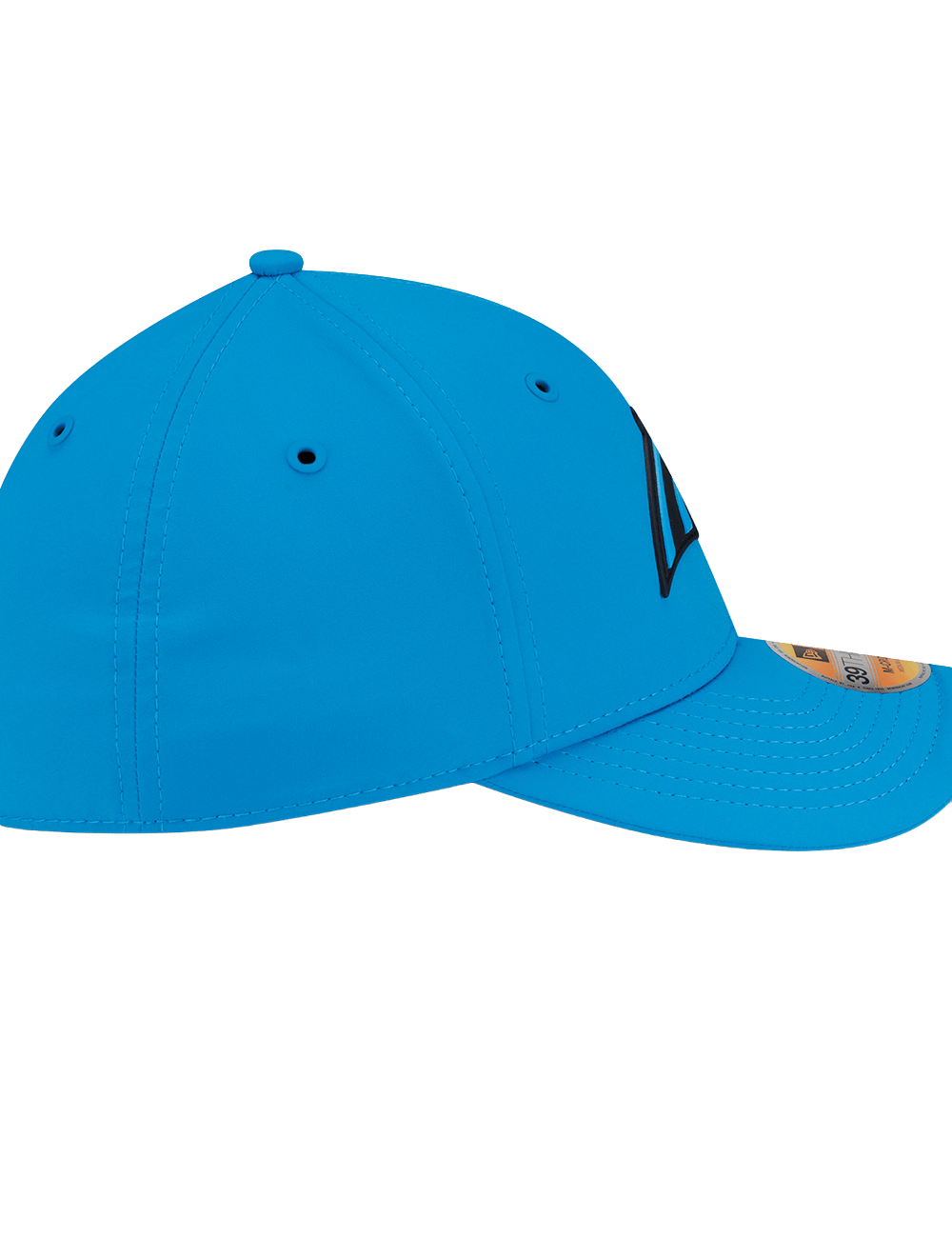 New Era Caps Carolina Panthers New Era NFL 26 Sideline 39THIRTY M-Crown Stretch-Fit Hat - Blue