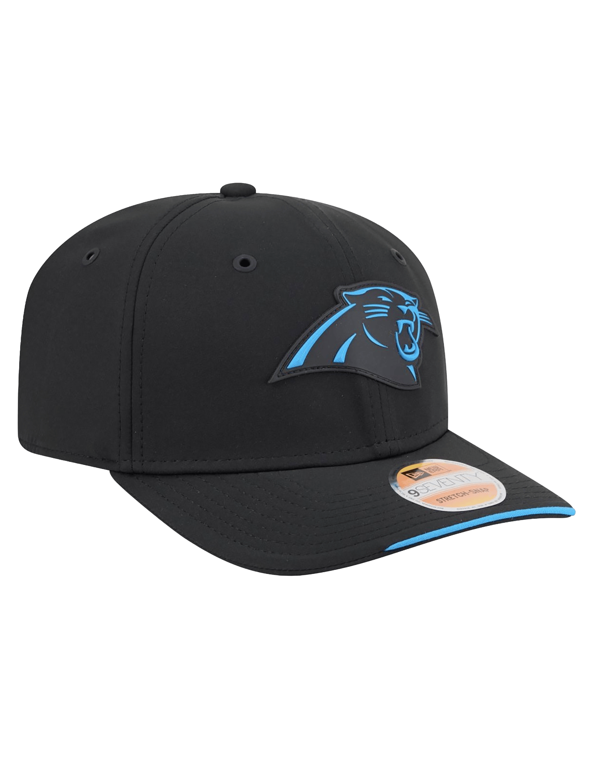 New Era Caps OSFM Carolina Panthers New Era NFL 26 Sideline 9SEVENTY Stretch-Snapback Hat - Black